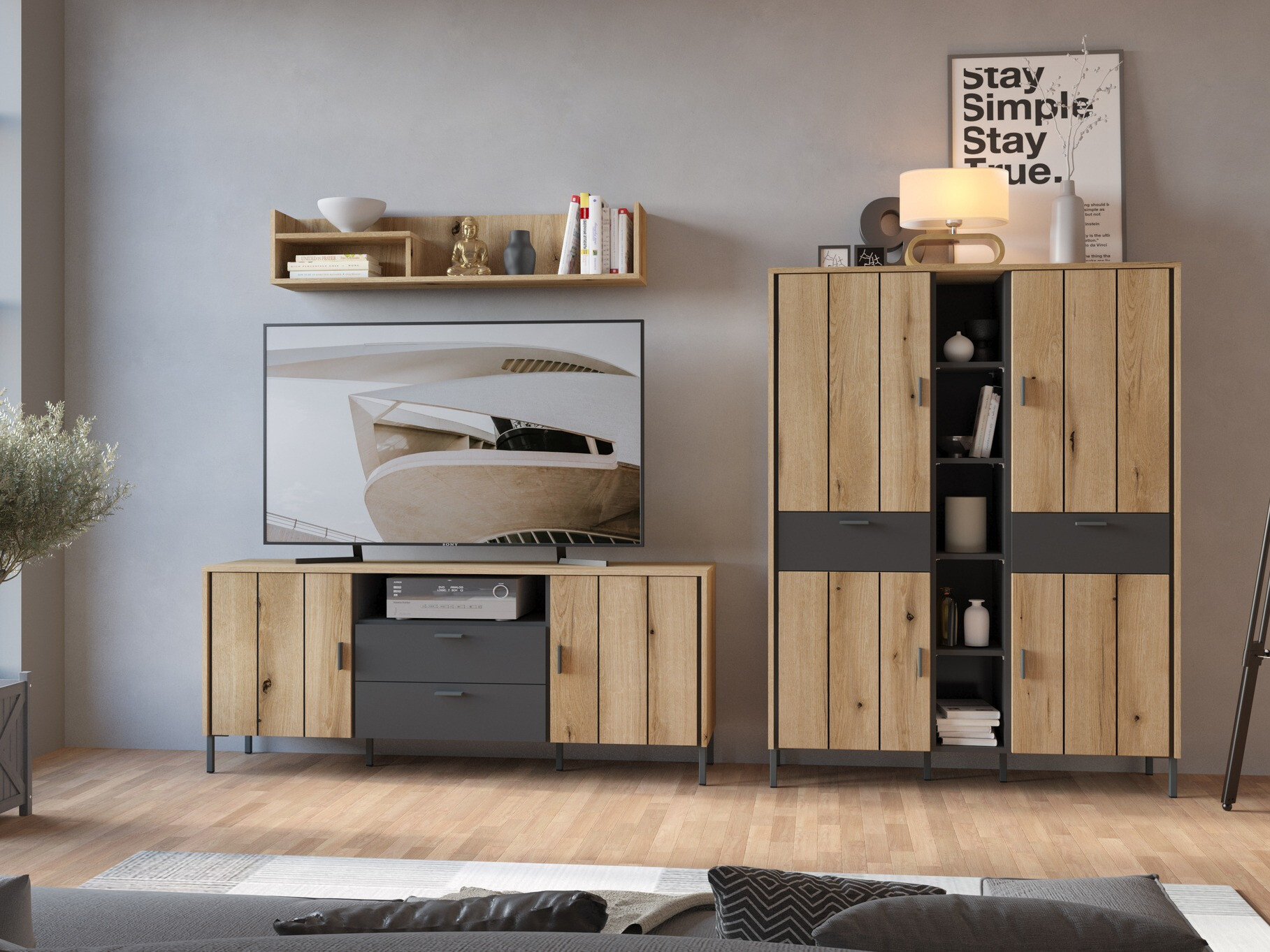 Стенна етажерка Morelmi 106