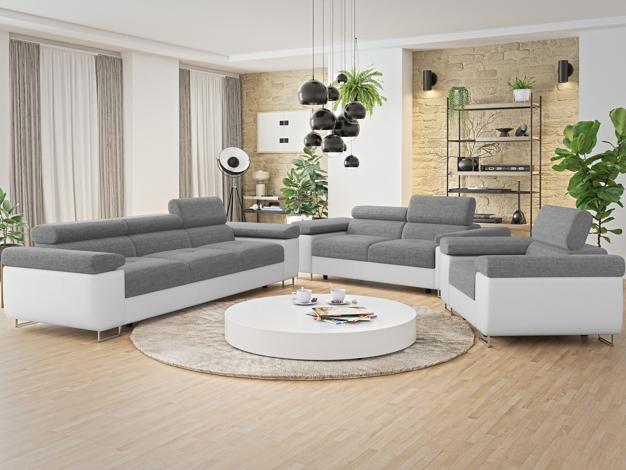 Диван Comfivo Vinetum II (Soft 017 + Lux 05)