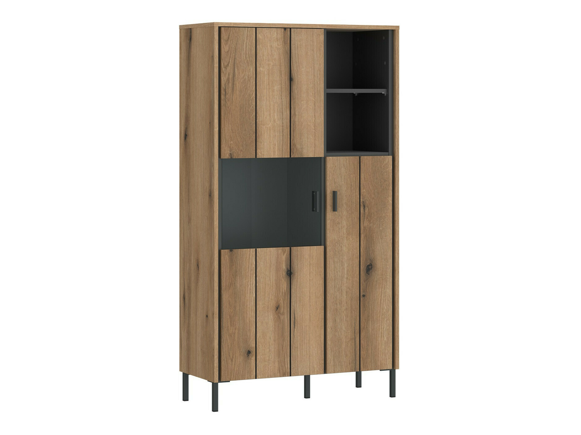 Етажерка Morelmi 108 (Антрацит + Дъб)