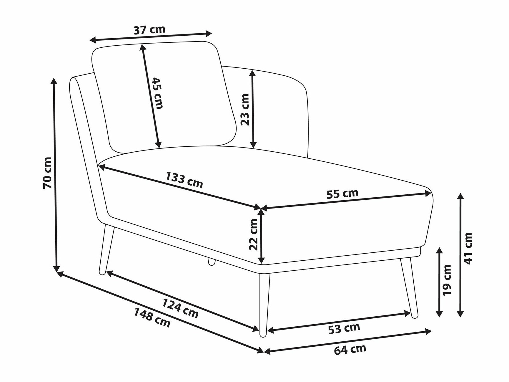 Кушетка Berwyn 2200 (Бежов)