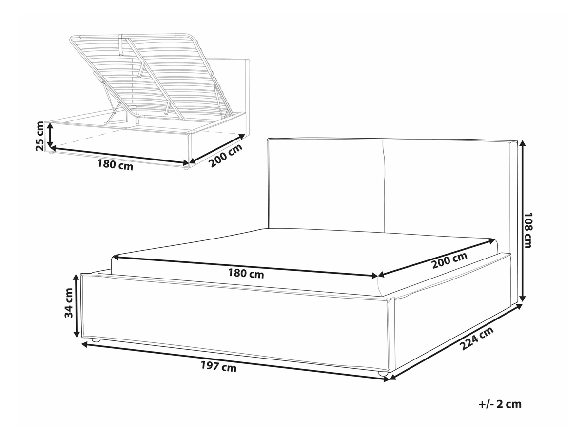 Легло Berwyn 1290 (Бял)