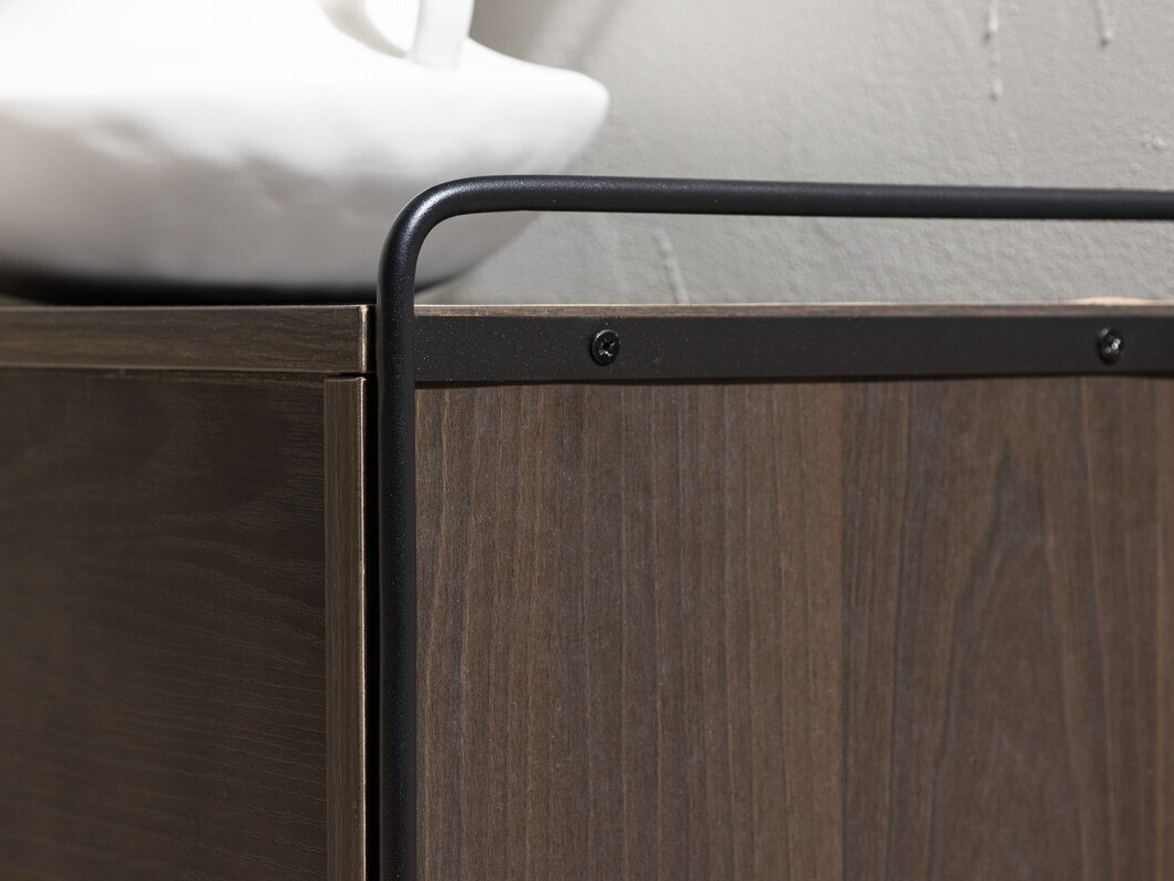 Окачен шкаф Dallas 4530 (Кафяв)