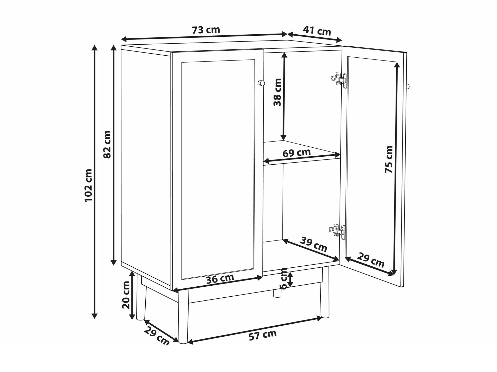 Шкаф Berwyn 2658