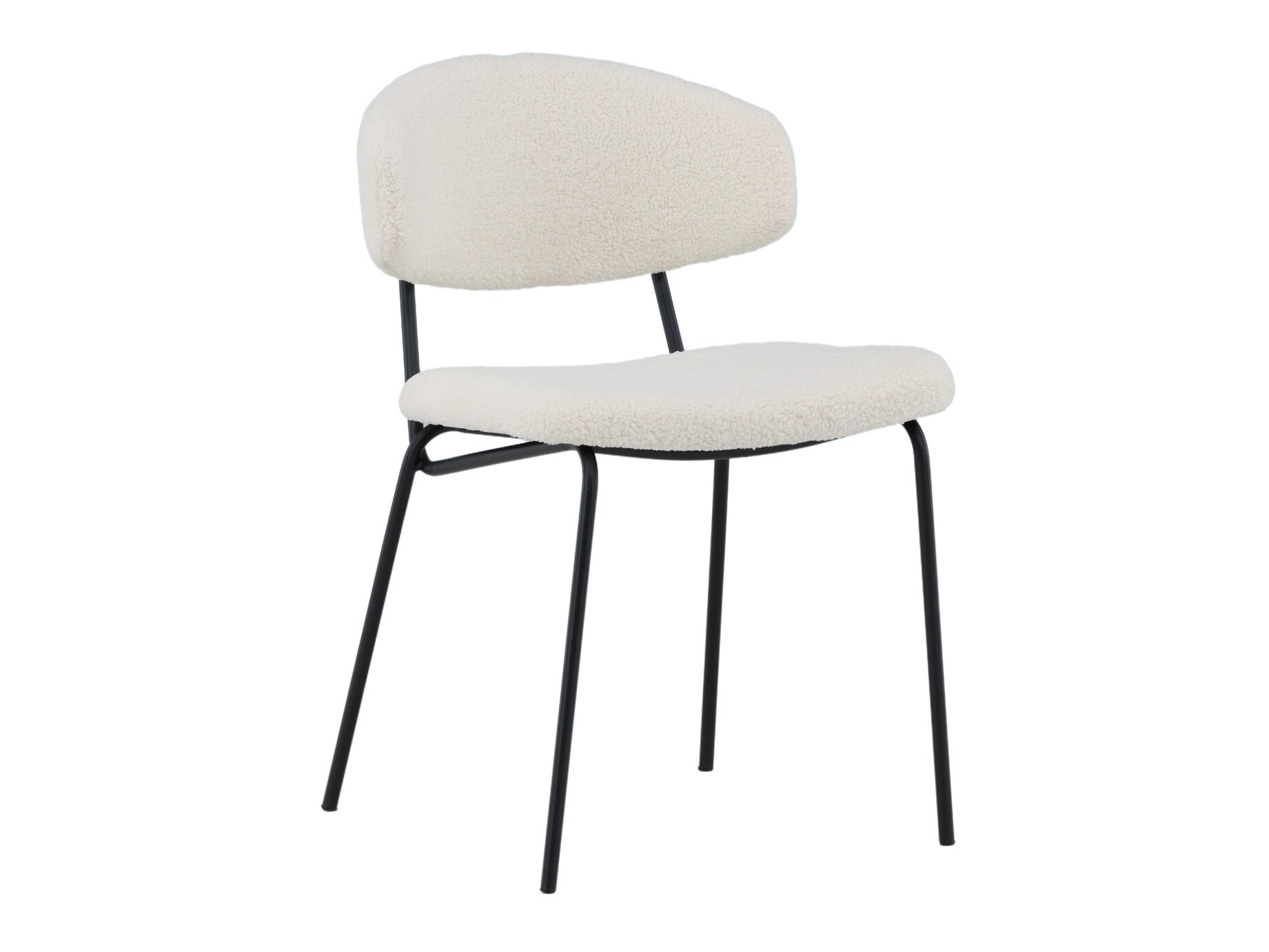 Стол Dallas 4533 (Бял + Черен)