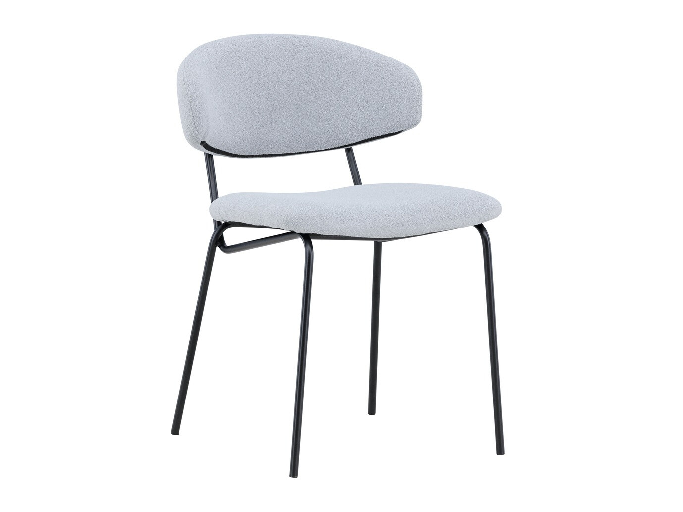 Стол Dallas 4533 (Светлосиньо + Черен)