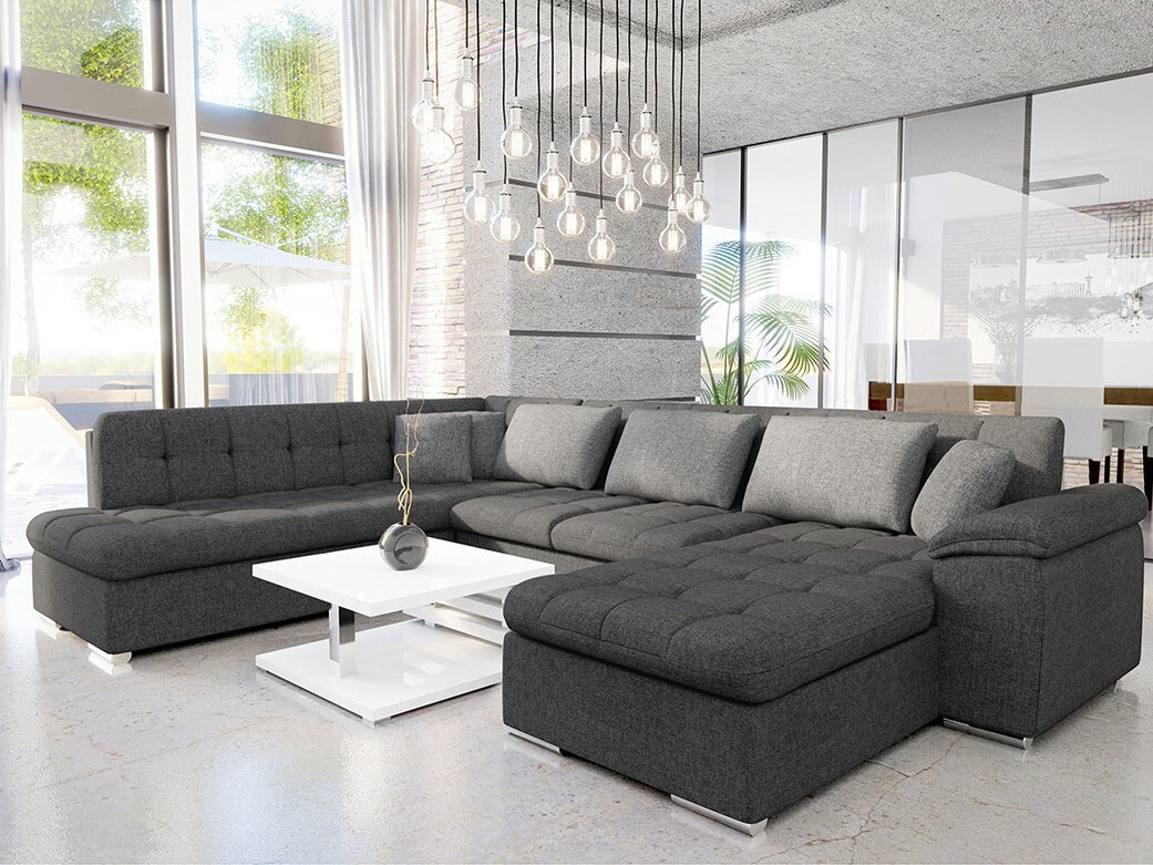 Ъглов диван Comfivo Gemma III (Lux 06 + Lux 06 + Lux 05)