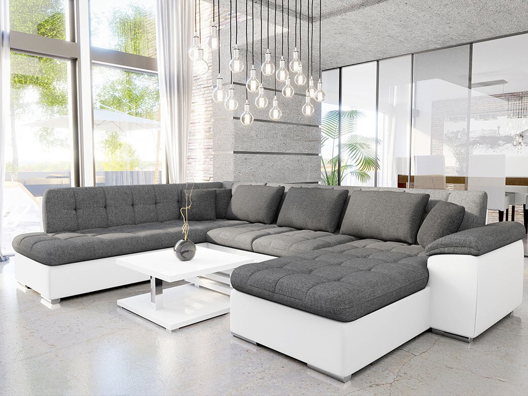 Ъглов диван Comfivo Gemma III (Soft 017 + Lux 05 + Lux 06)
