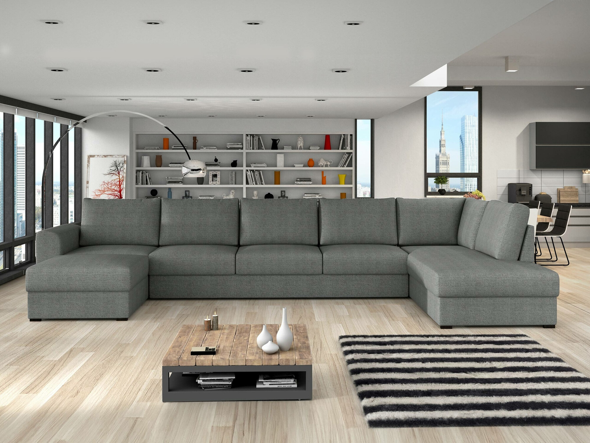 Ъглов диван Comfivo Flumen I (Twist 21)