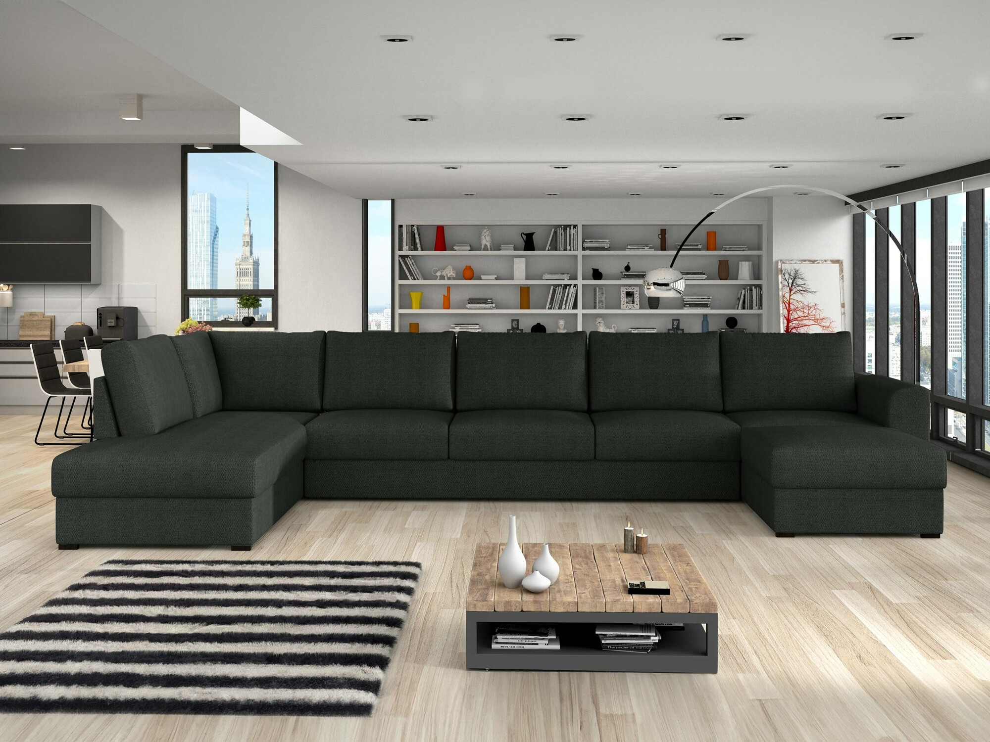 Ъглов диван Comfivo Flumen I (Twist 23)