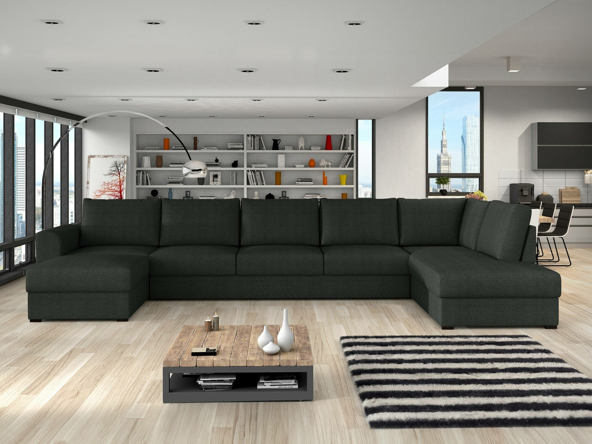 Ъглов диван Comfivo Flumen I (Twist 23)