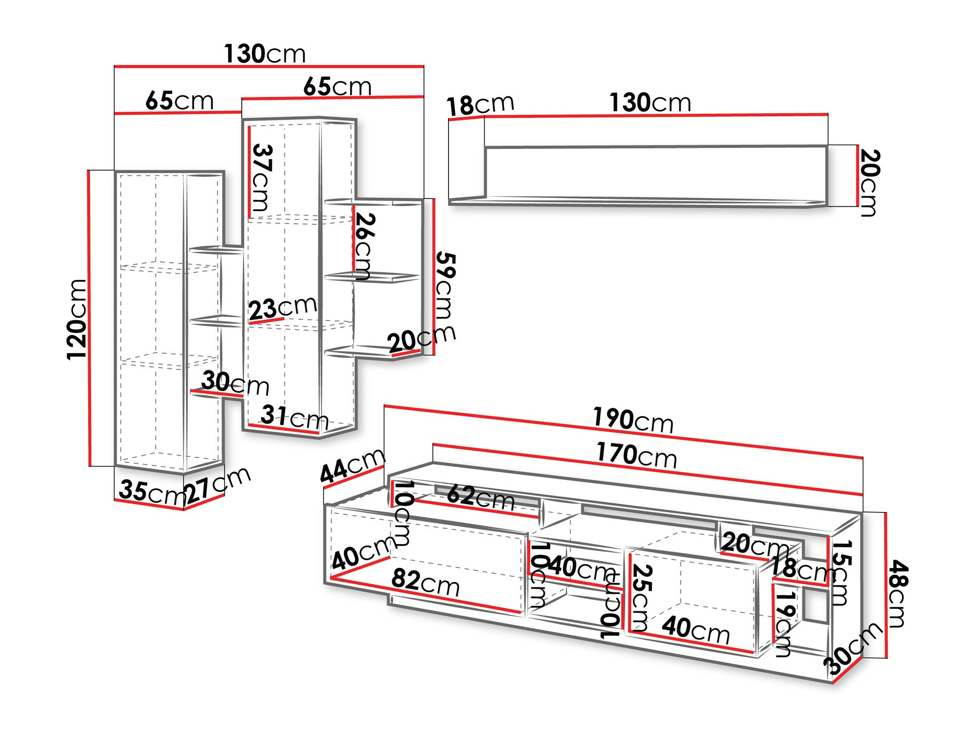 Комплект за хол Fivfivi 101