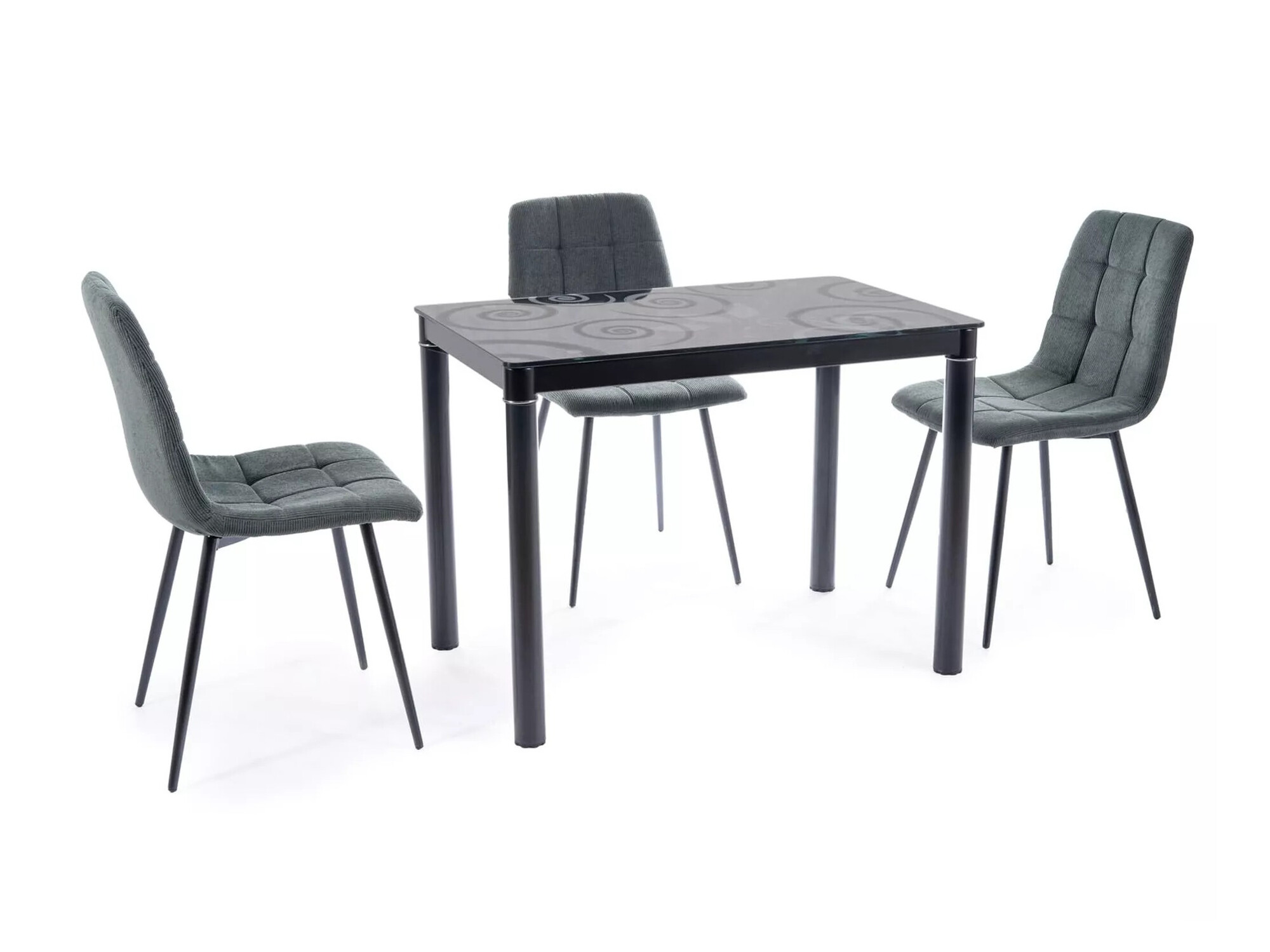 Маса Detroit 603 (Черен)