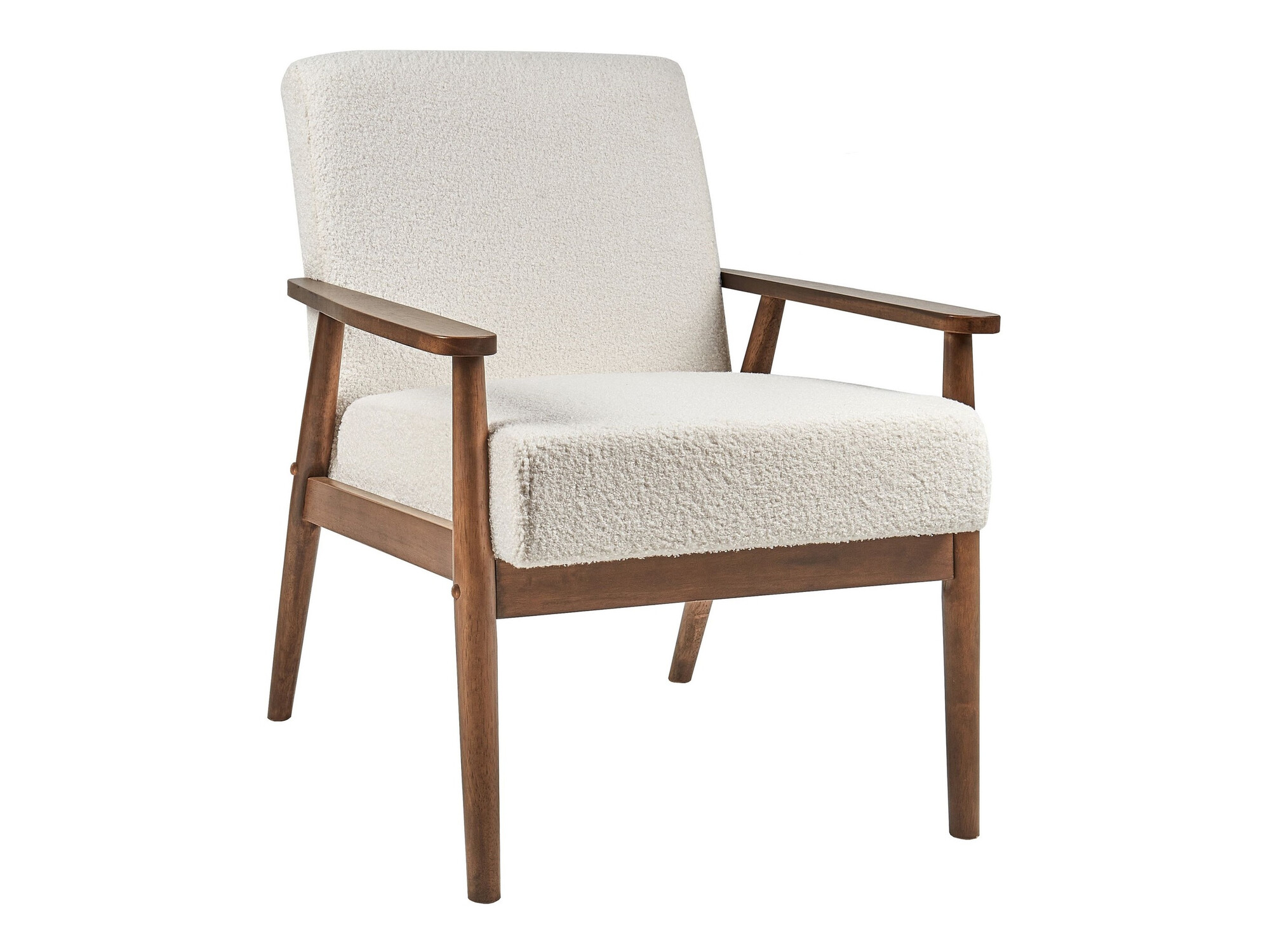 Фотьойл Berwyn 2214 (Тъмно дърво + Бял)