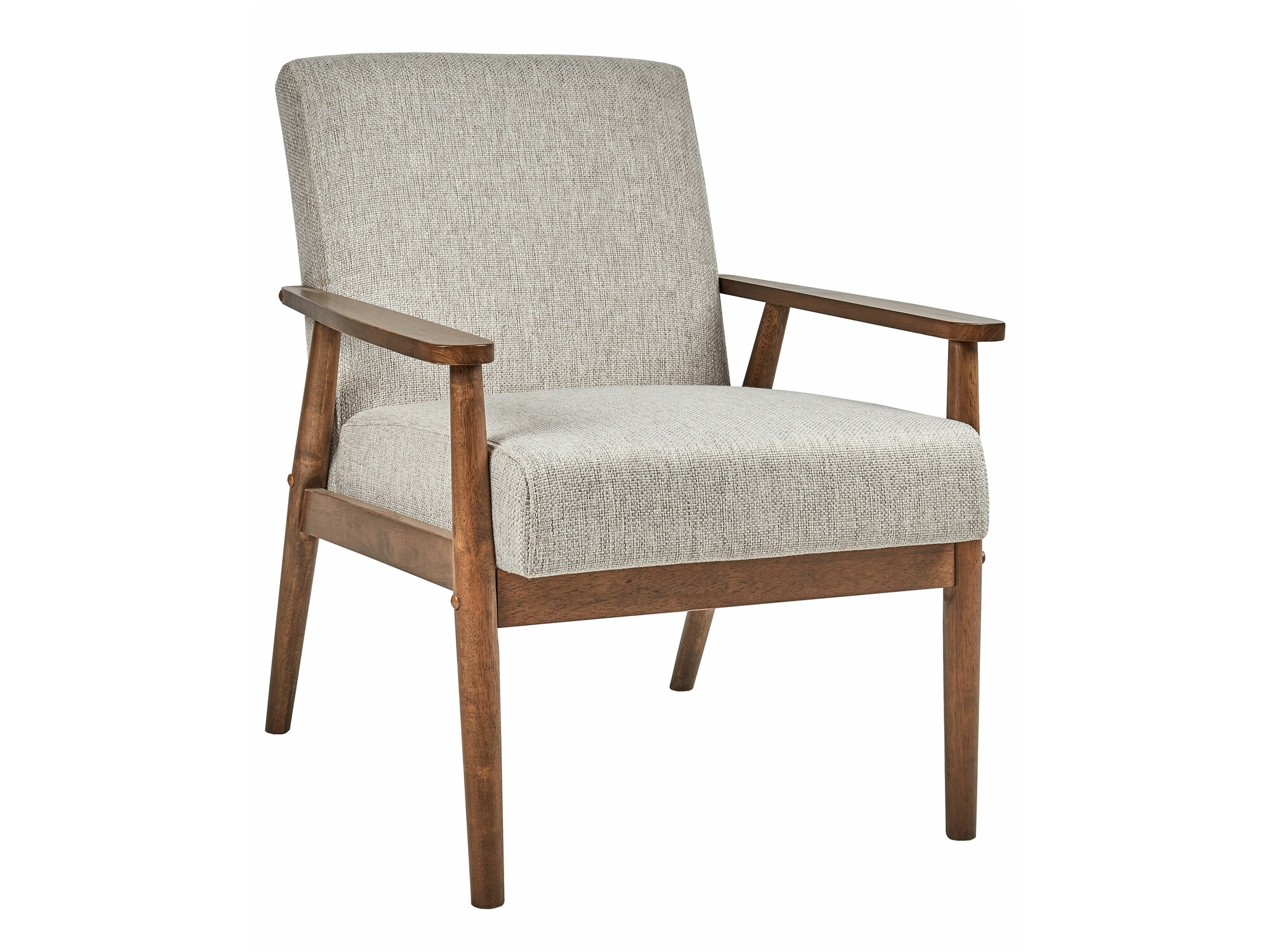 Фотьойл Berwyn 2214 (Тъмно дърво + Сив)