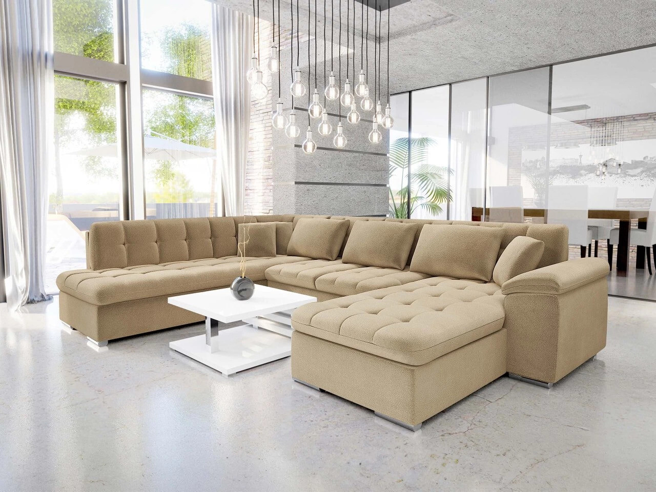 Ъглов диван Comfivo Gemma V (Hoton 204.10)