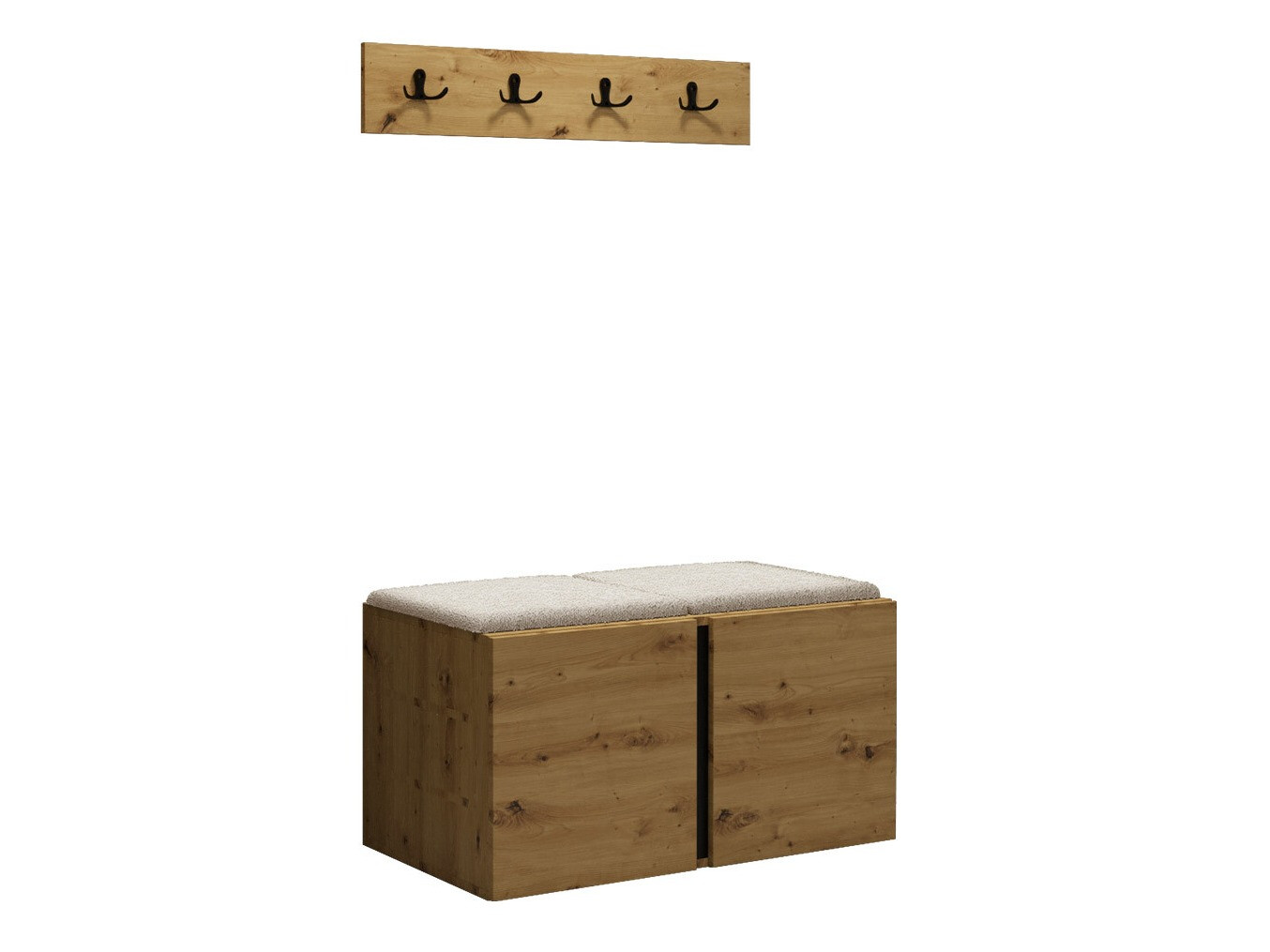 Комплект за антре Pinis VI (Artisan дъб)