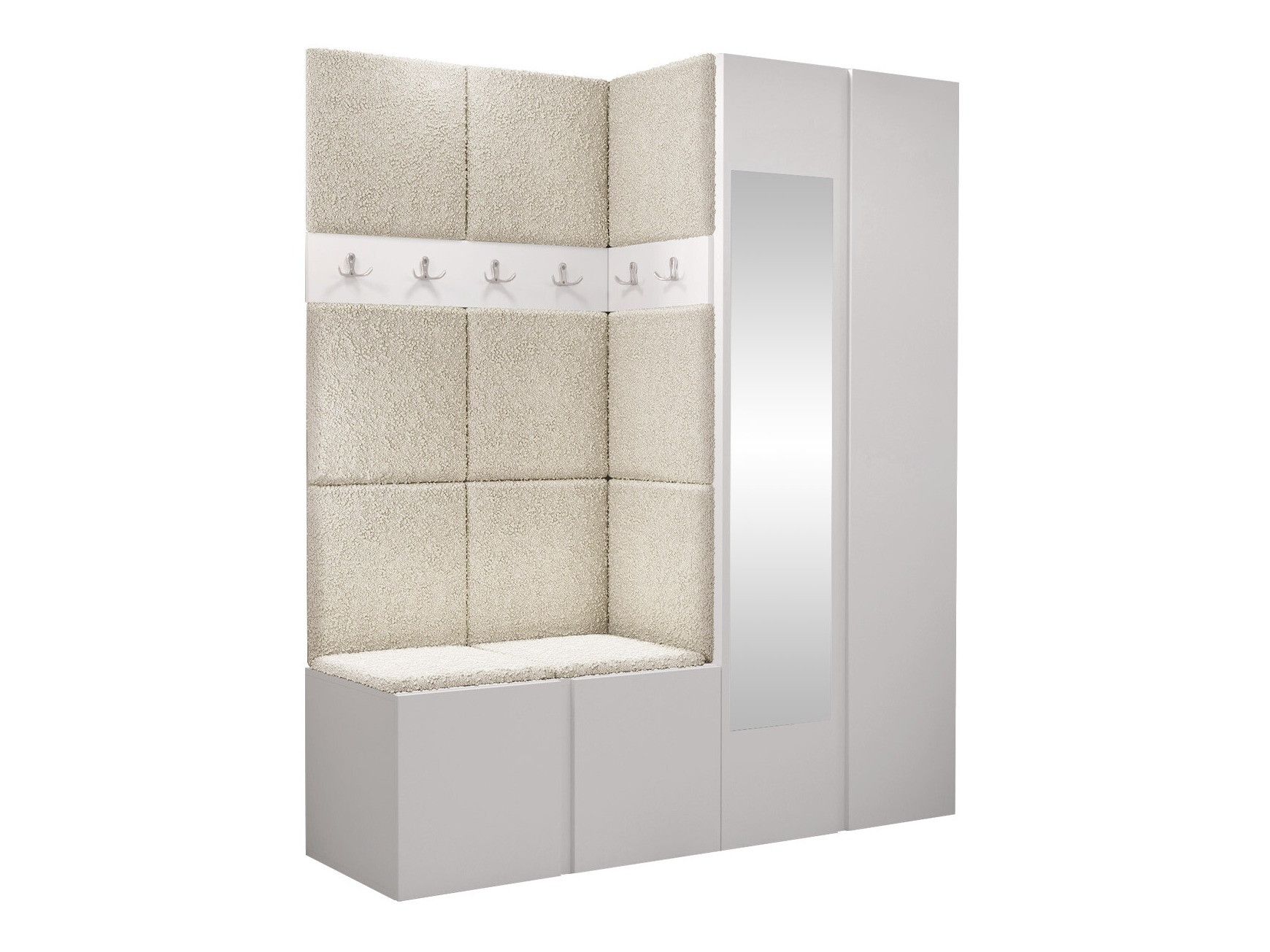 Комплект за антре Pinis X (Бял)