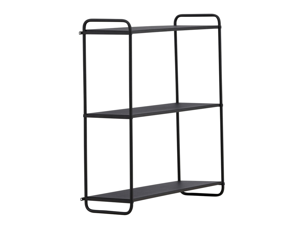 Стенна етажерка Dallas 4550 (Черен)