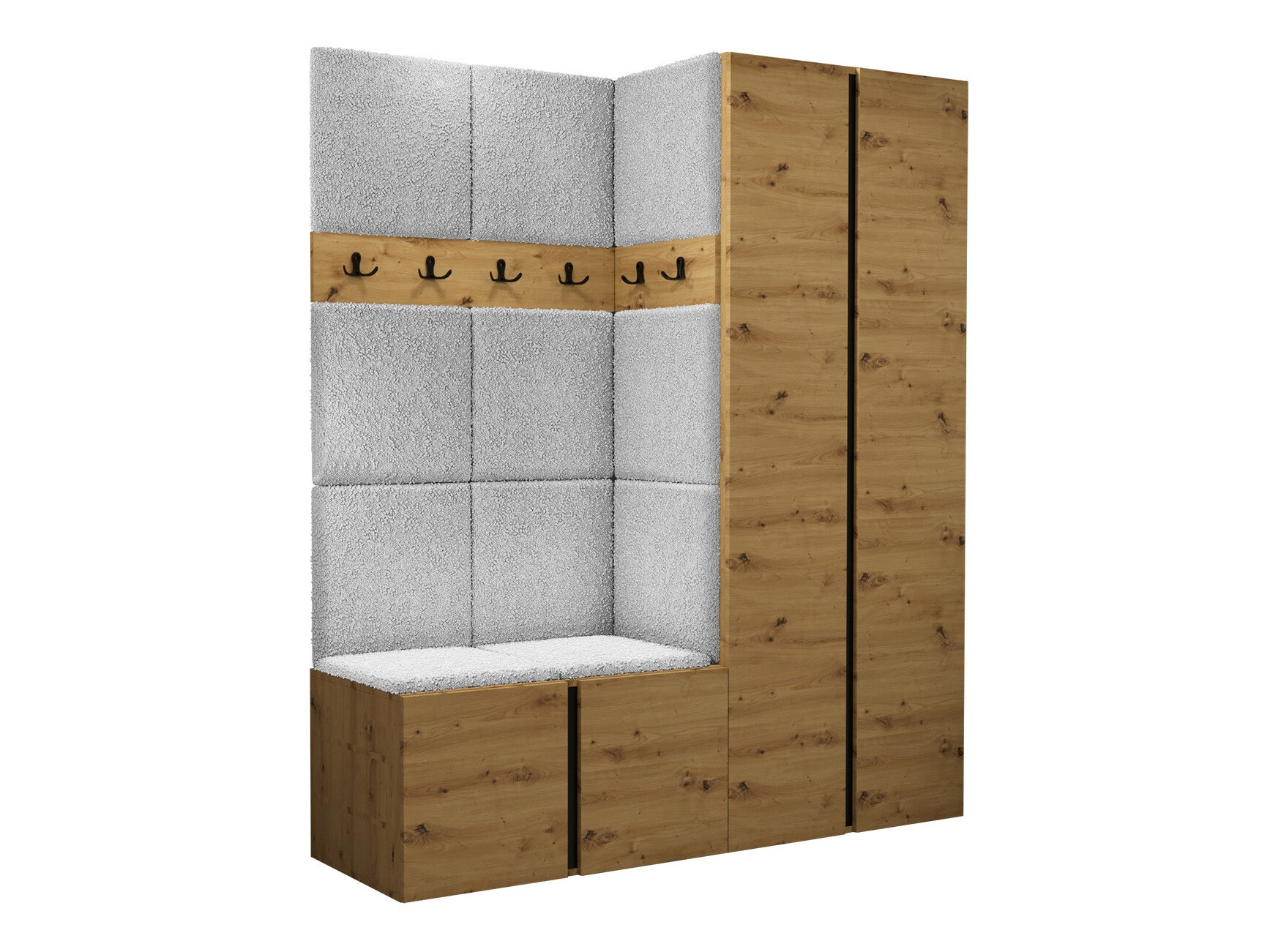 Комплект за антре Hartford 266 (Artisan дъб)