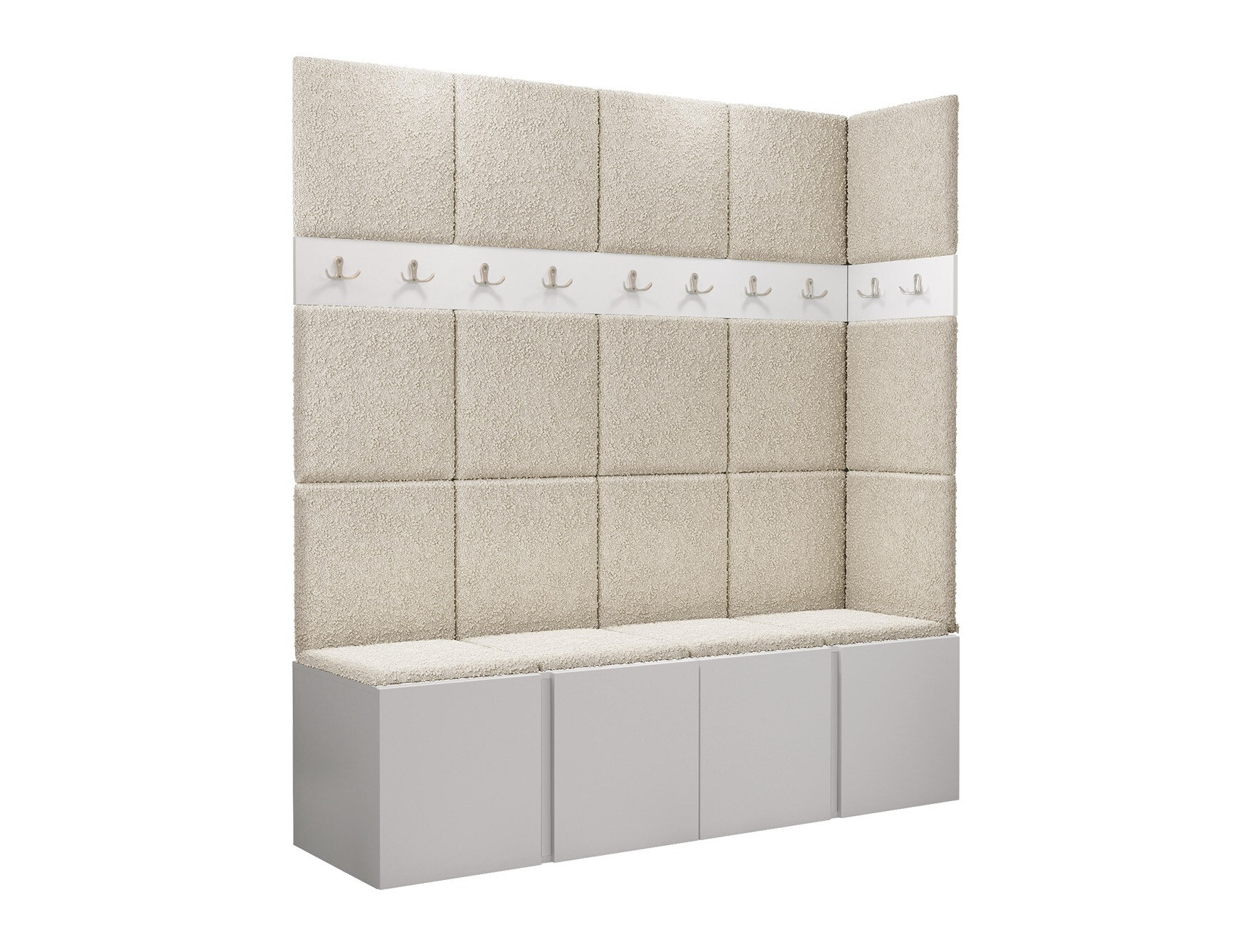 Комплект за антре Pinis II (Бял)