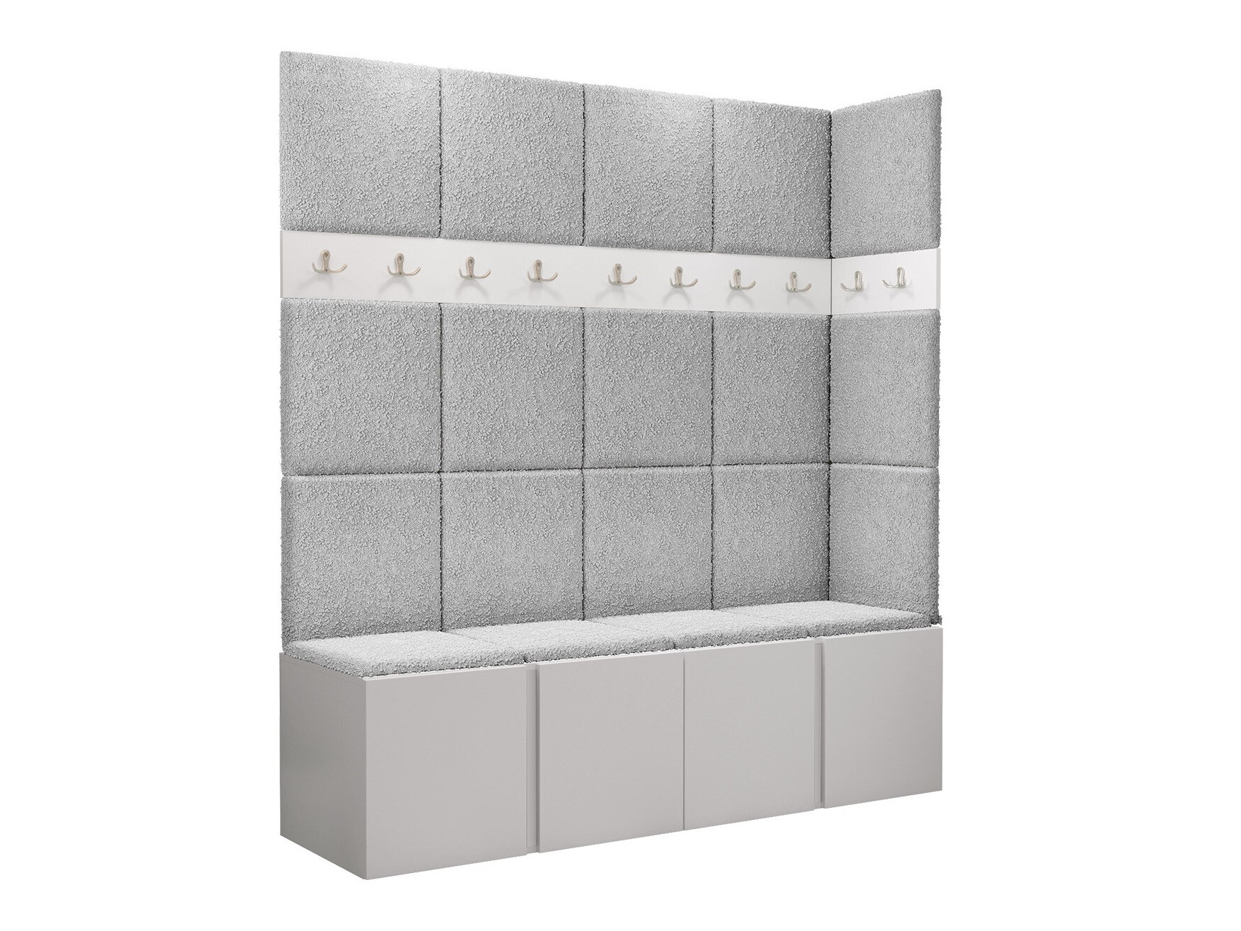 Комплект за антре Pinis II (Бял)