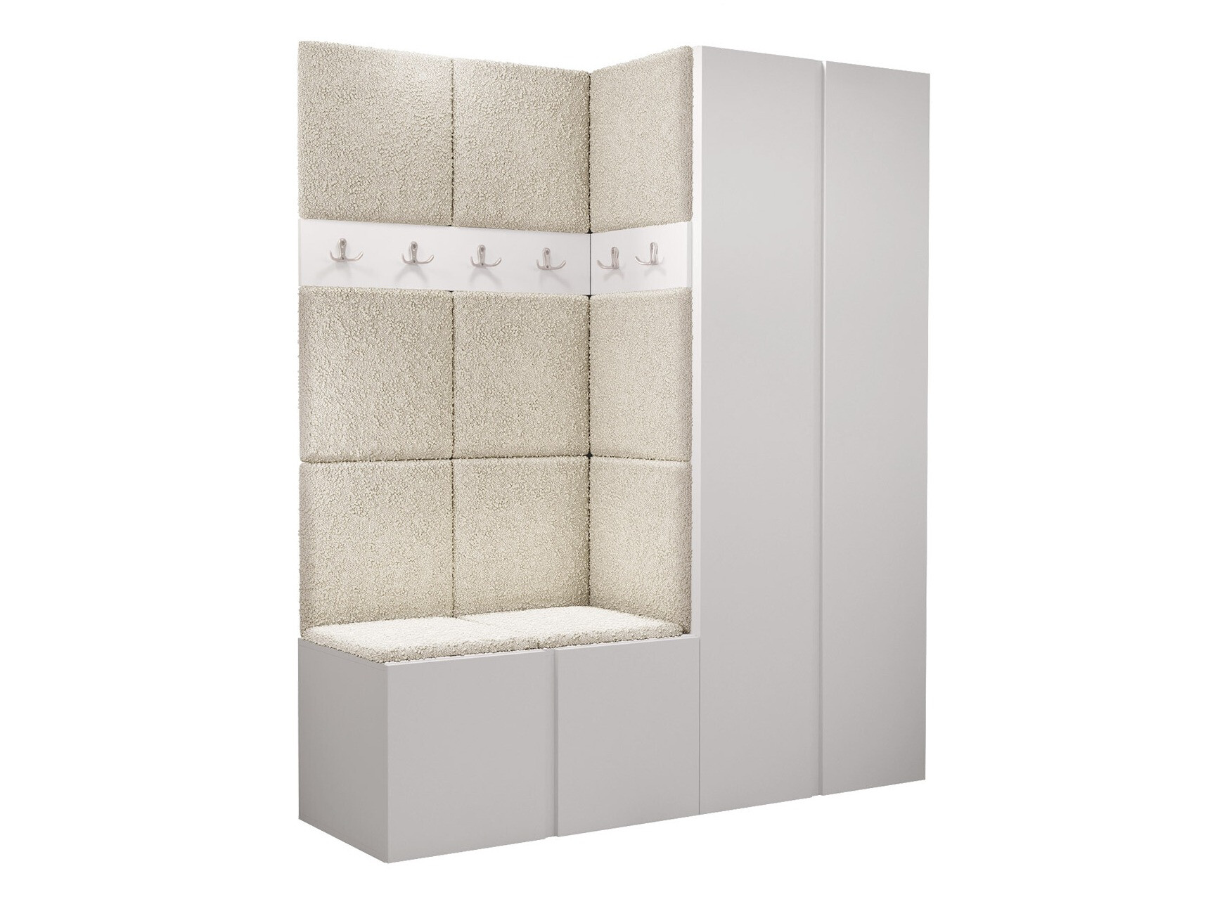 Комплект за антре Pinis III (Бял)