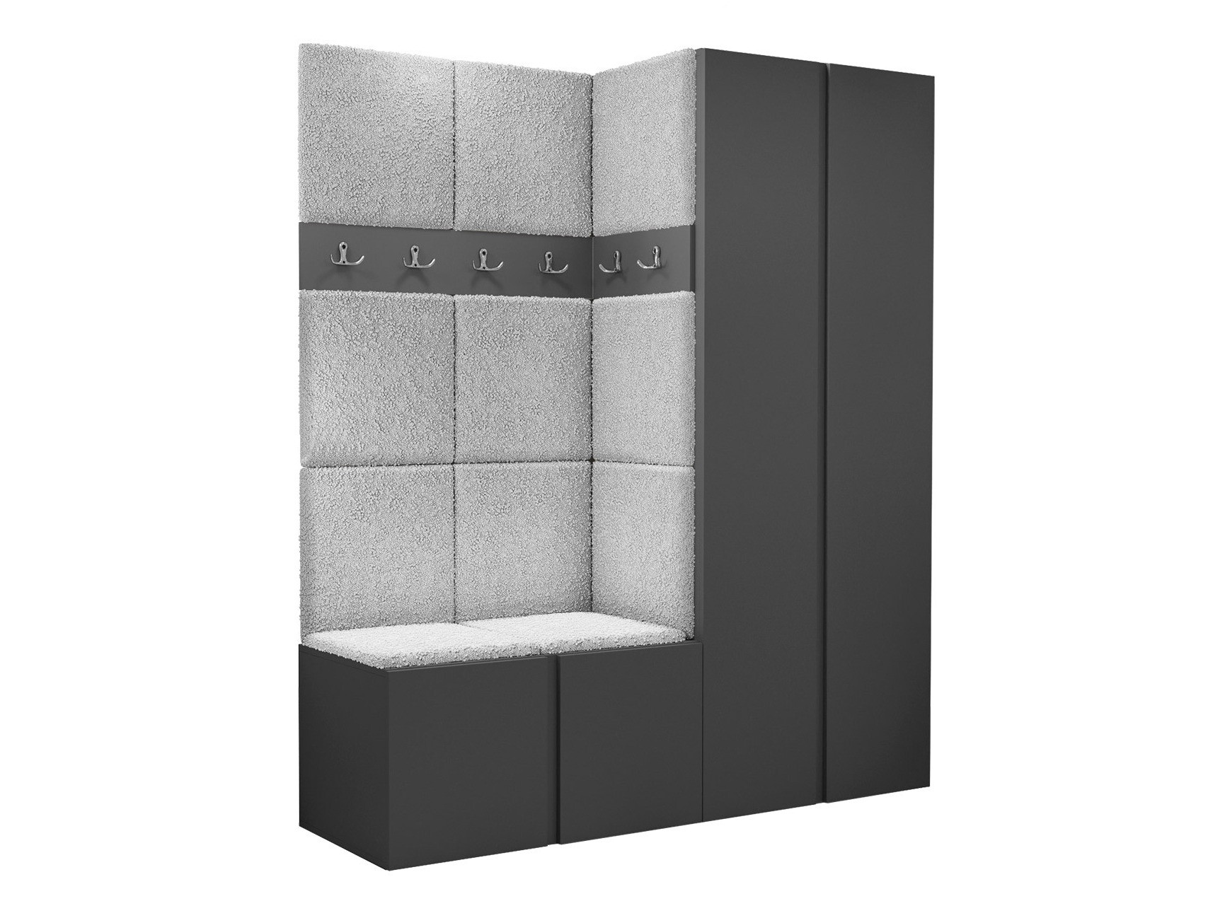 Комплект за антре Pinis III (Графит)