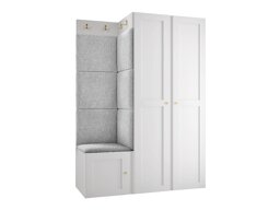 Комплект за антре Hartford 379 (Бял)