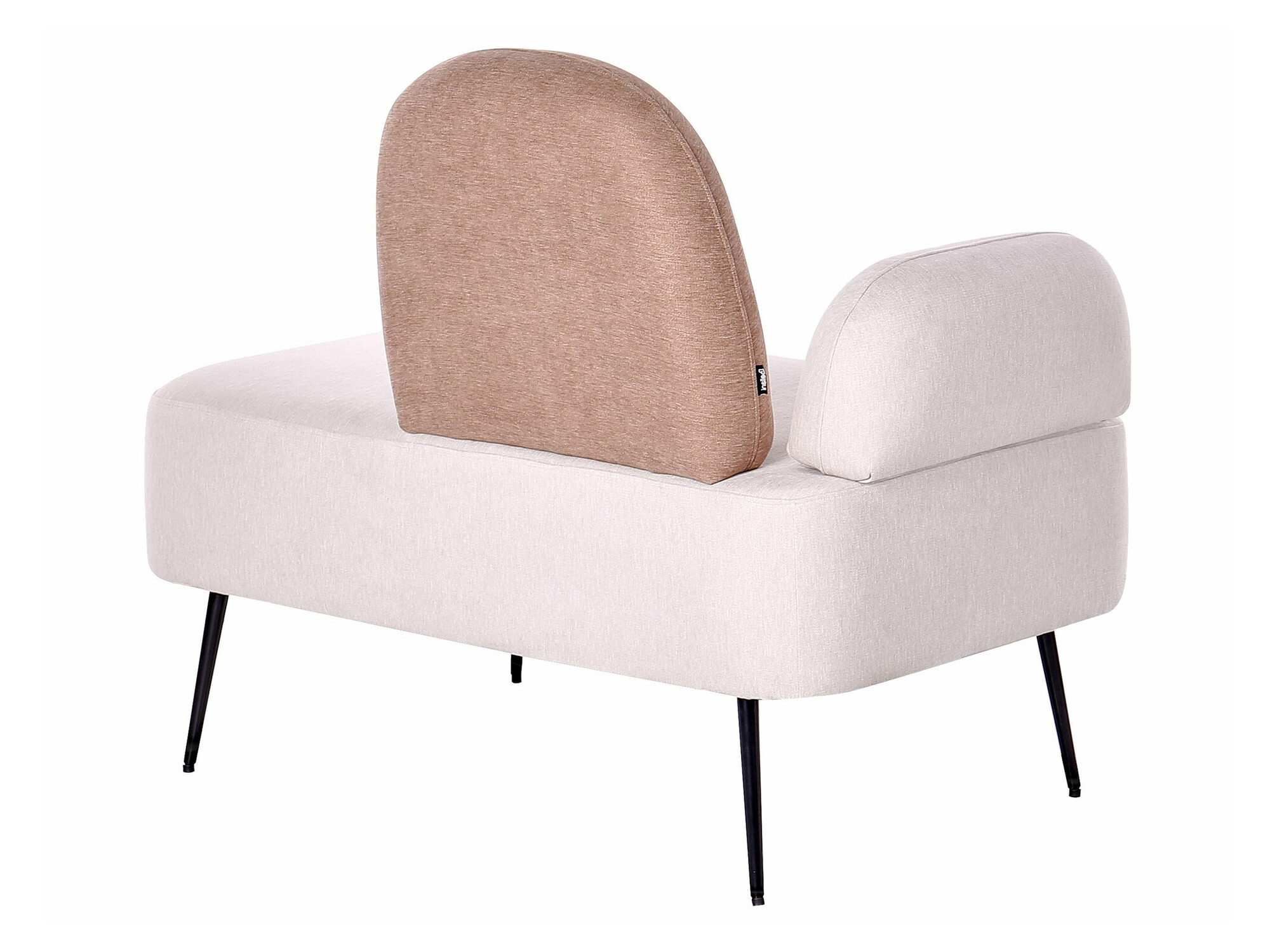 Кушетка Berwyn 1729 (Бял + Кафяв)