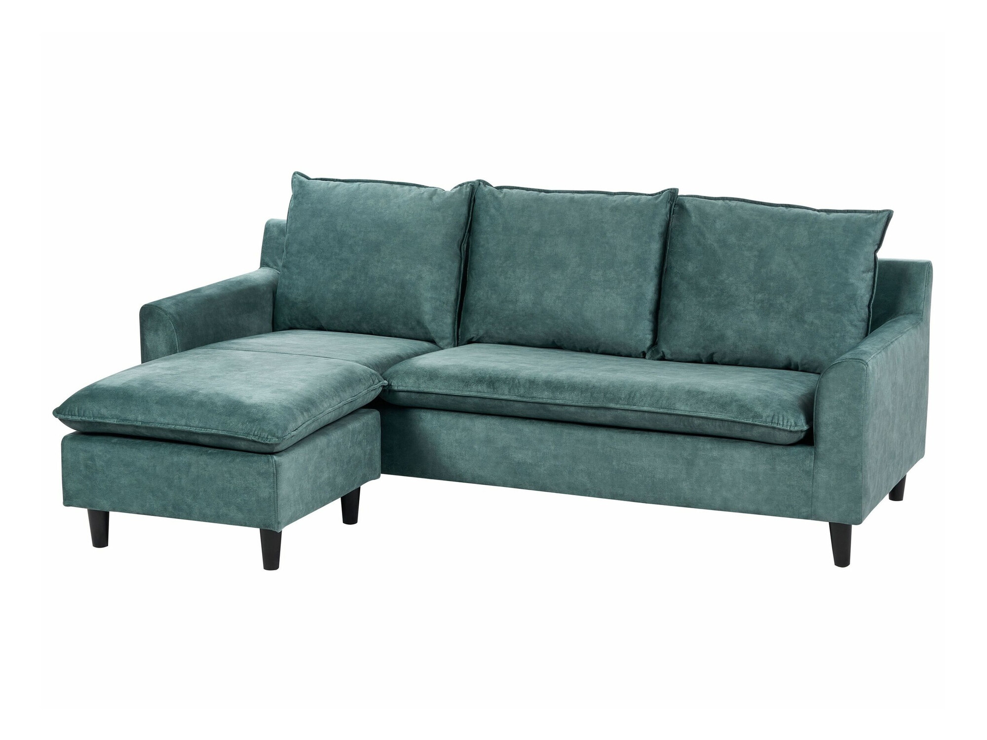 Ъглов диван Berwyn 1395 (Тюркоаз)