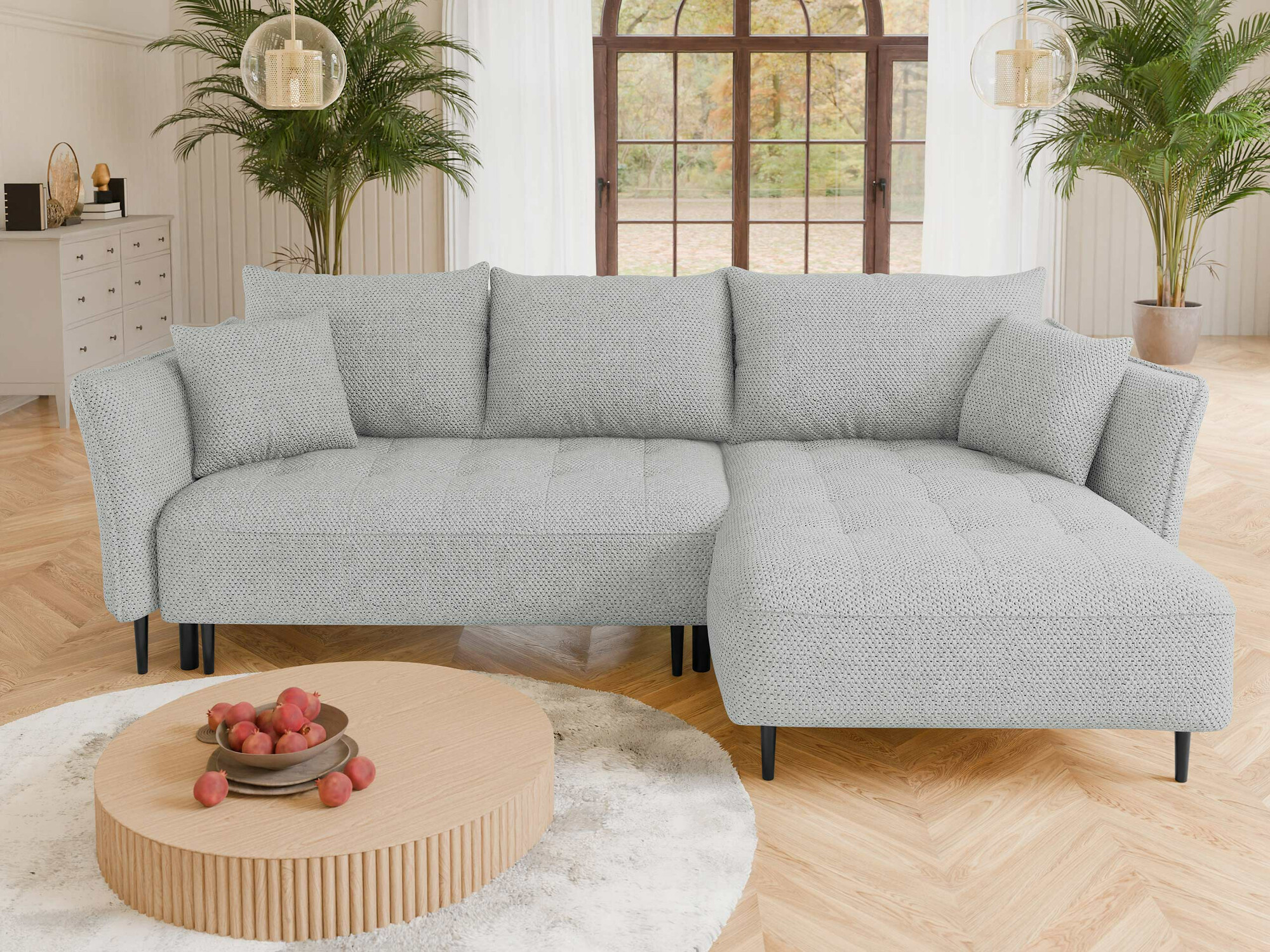 Ъглов диван TrendyNest Cervon (Onega 08)