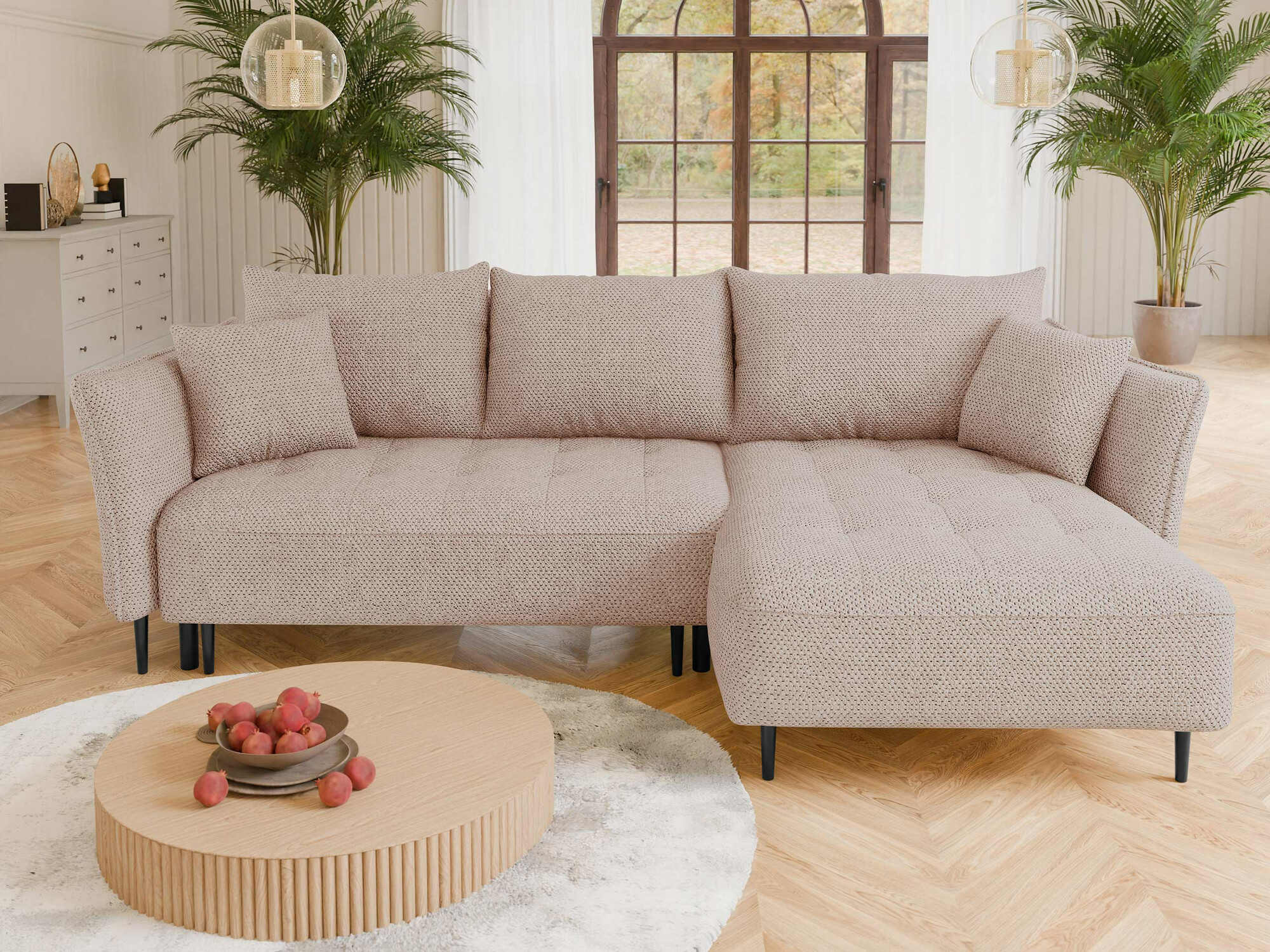Ъглов диван TrendyNest Cervon (Onega 15)