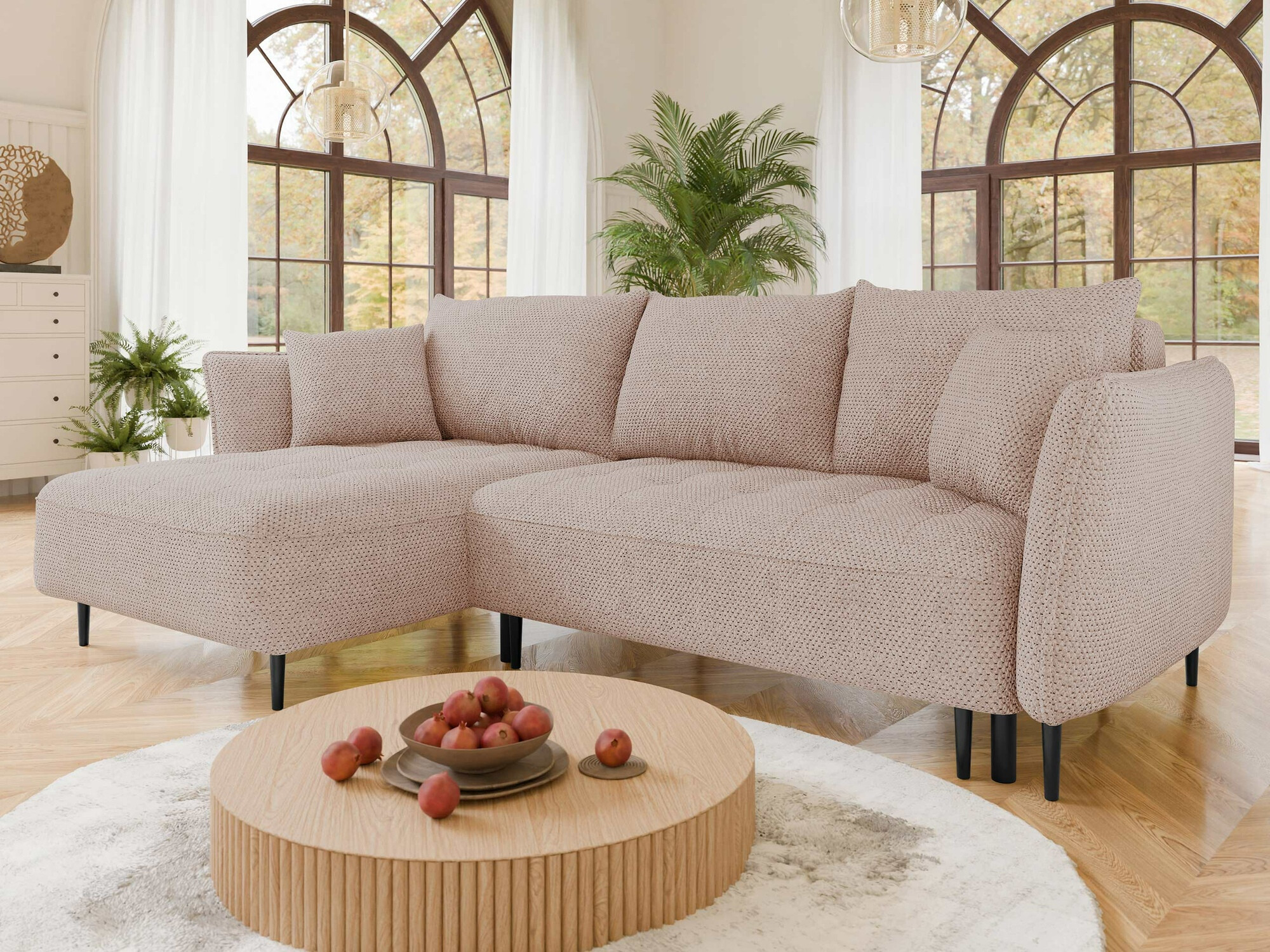 Ъглов диван TrendyNest Cervon (Onega 15)