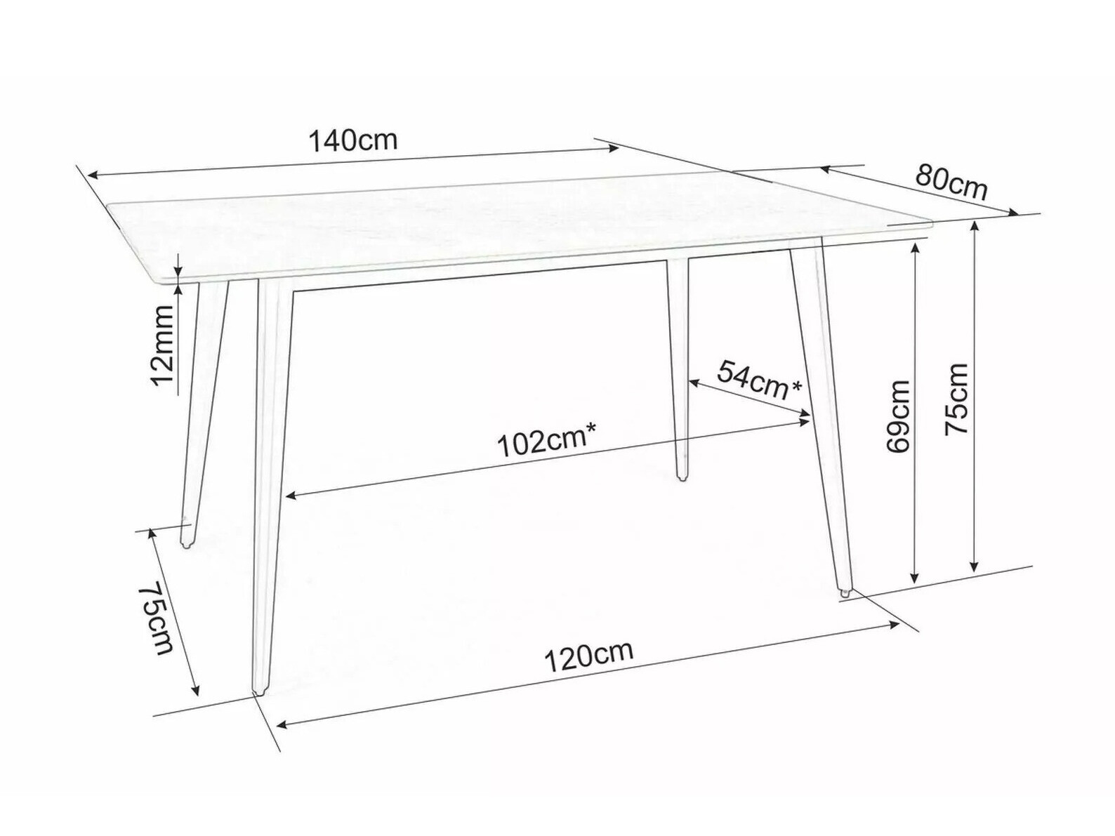 Маса Detroit 628