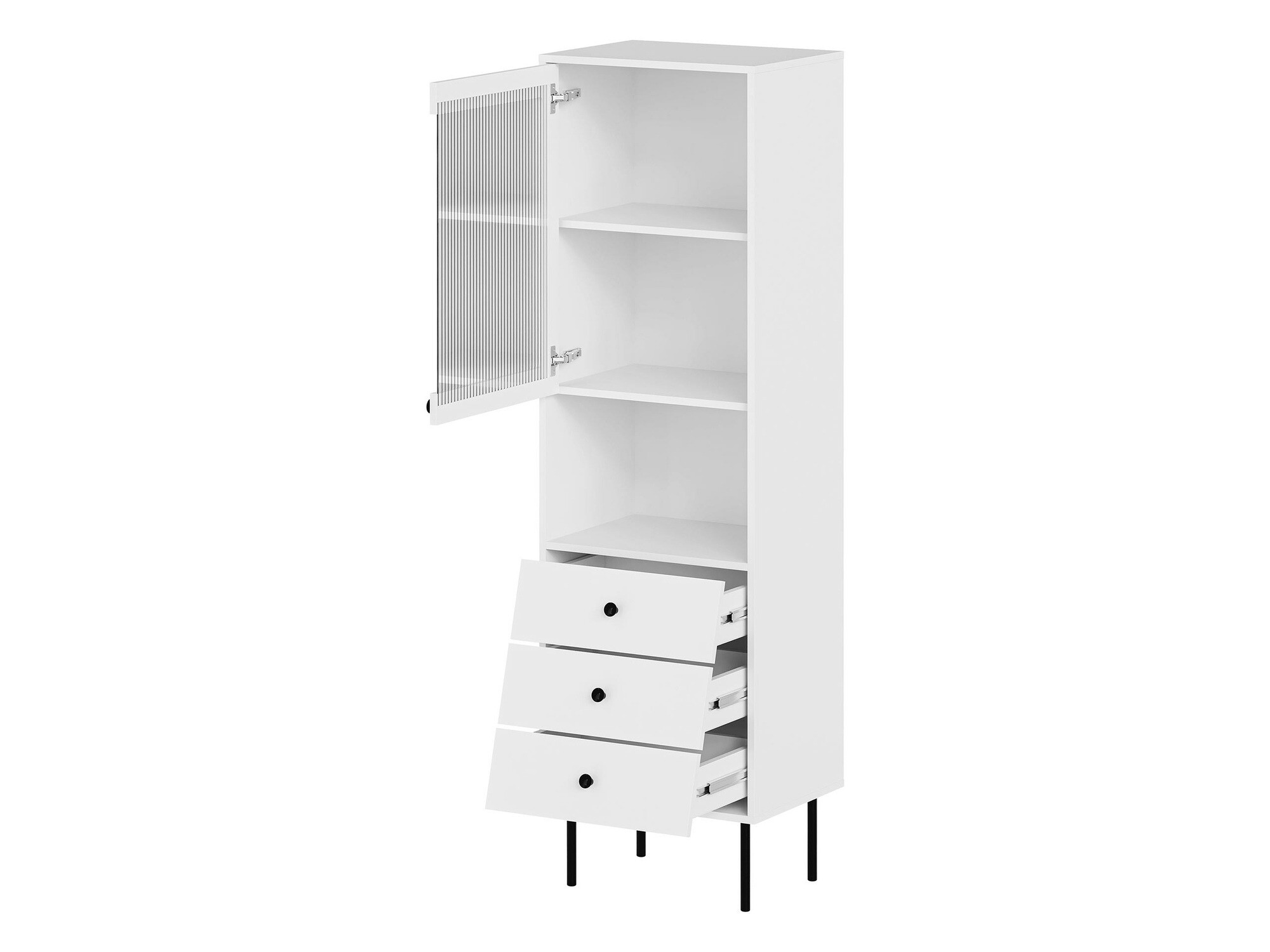 Комплект за хол Feletri 109 (Бял)