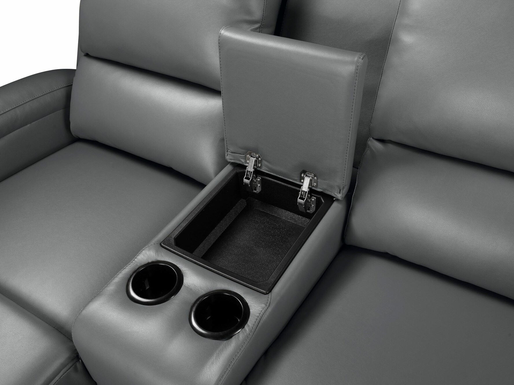 Ъглов реклайнер Denton 1368 (Сив)