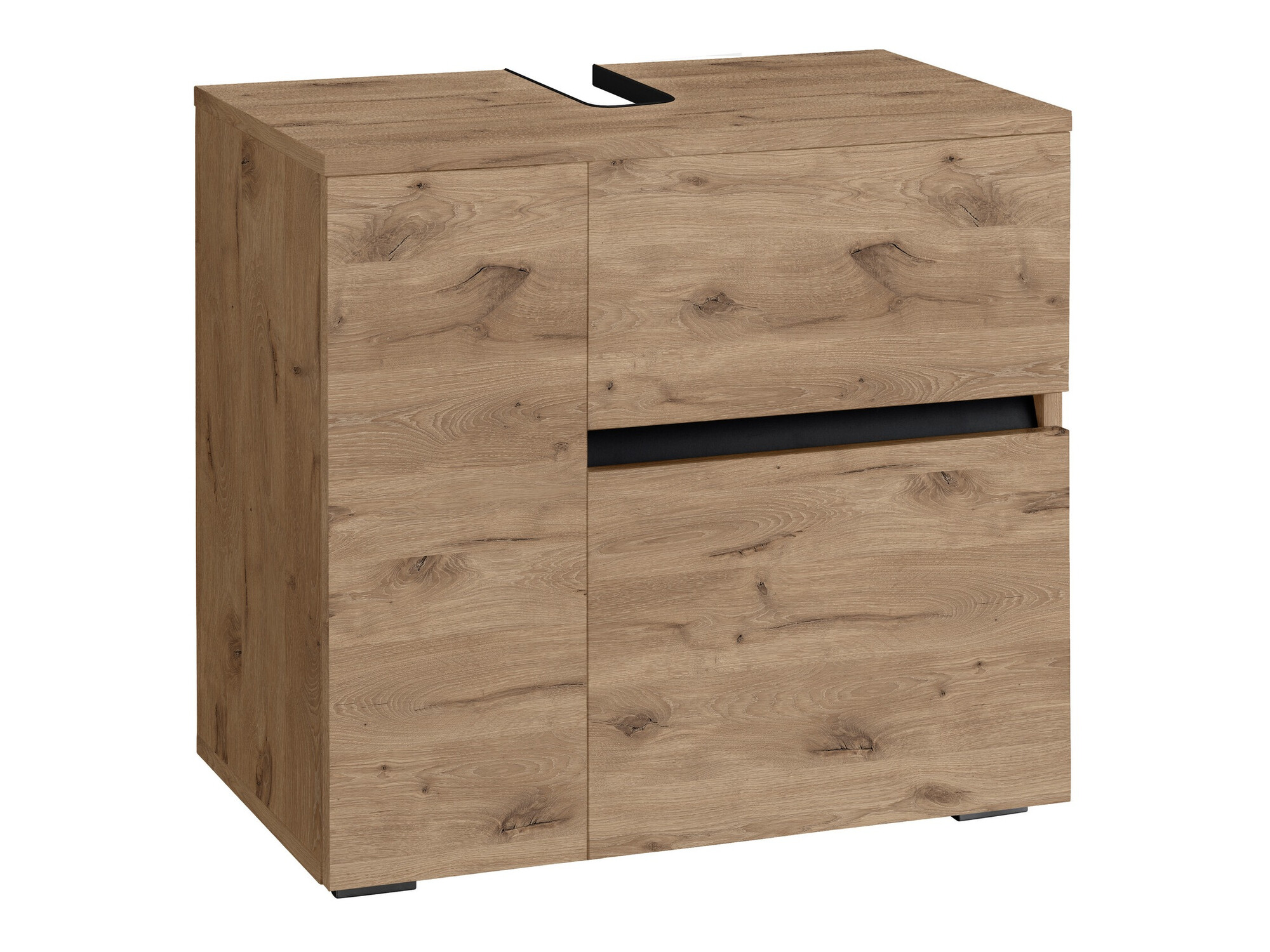 Стоящ шкаф за баня за мивка Soncamu 108 (Дъб)