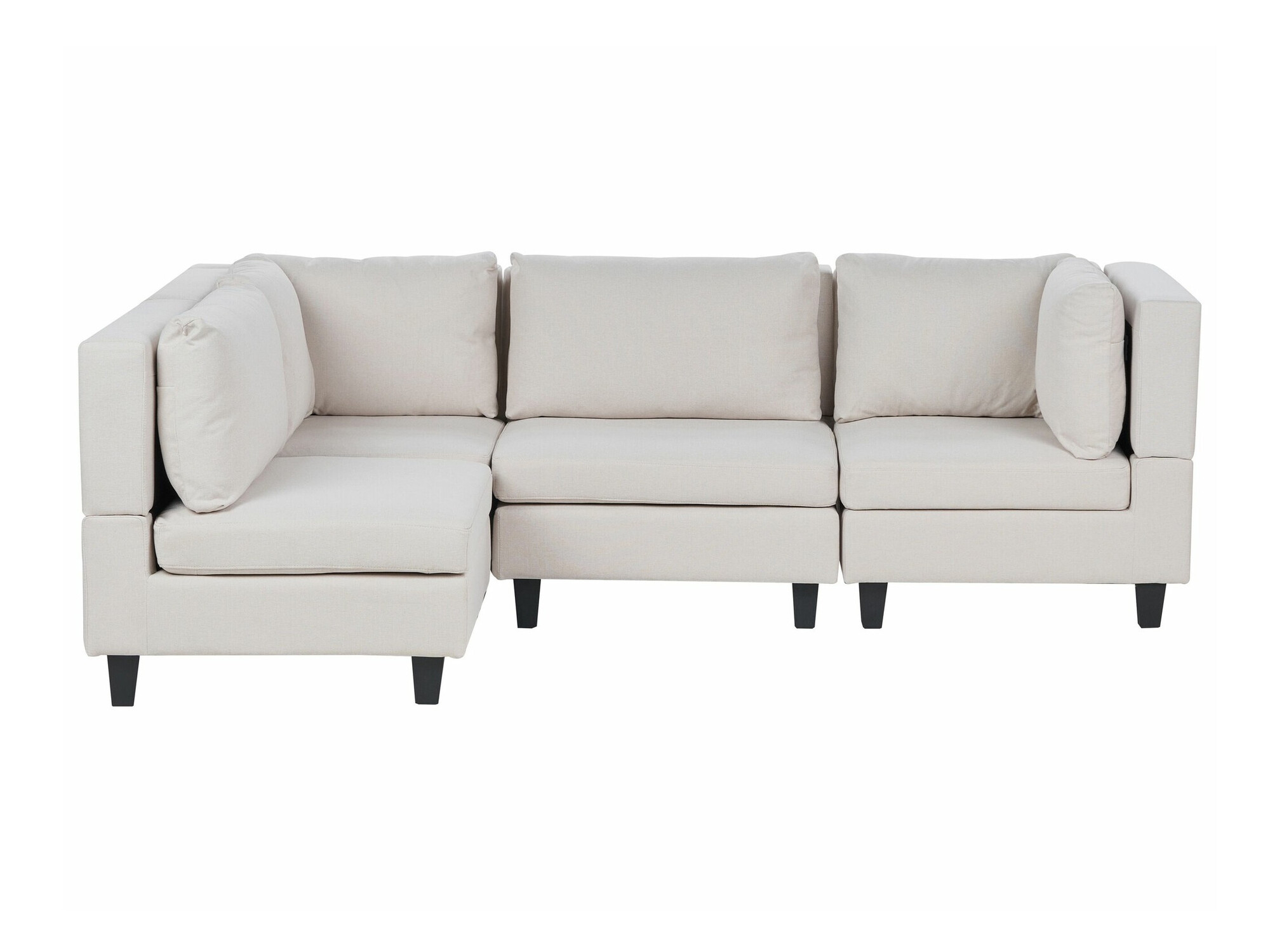 Модулен ъглов диван Elbmeli 108 (Бежов)