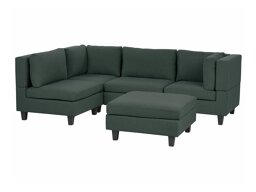 Модулен ъглов диван Elbmeli 108 (Зелен)