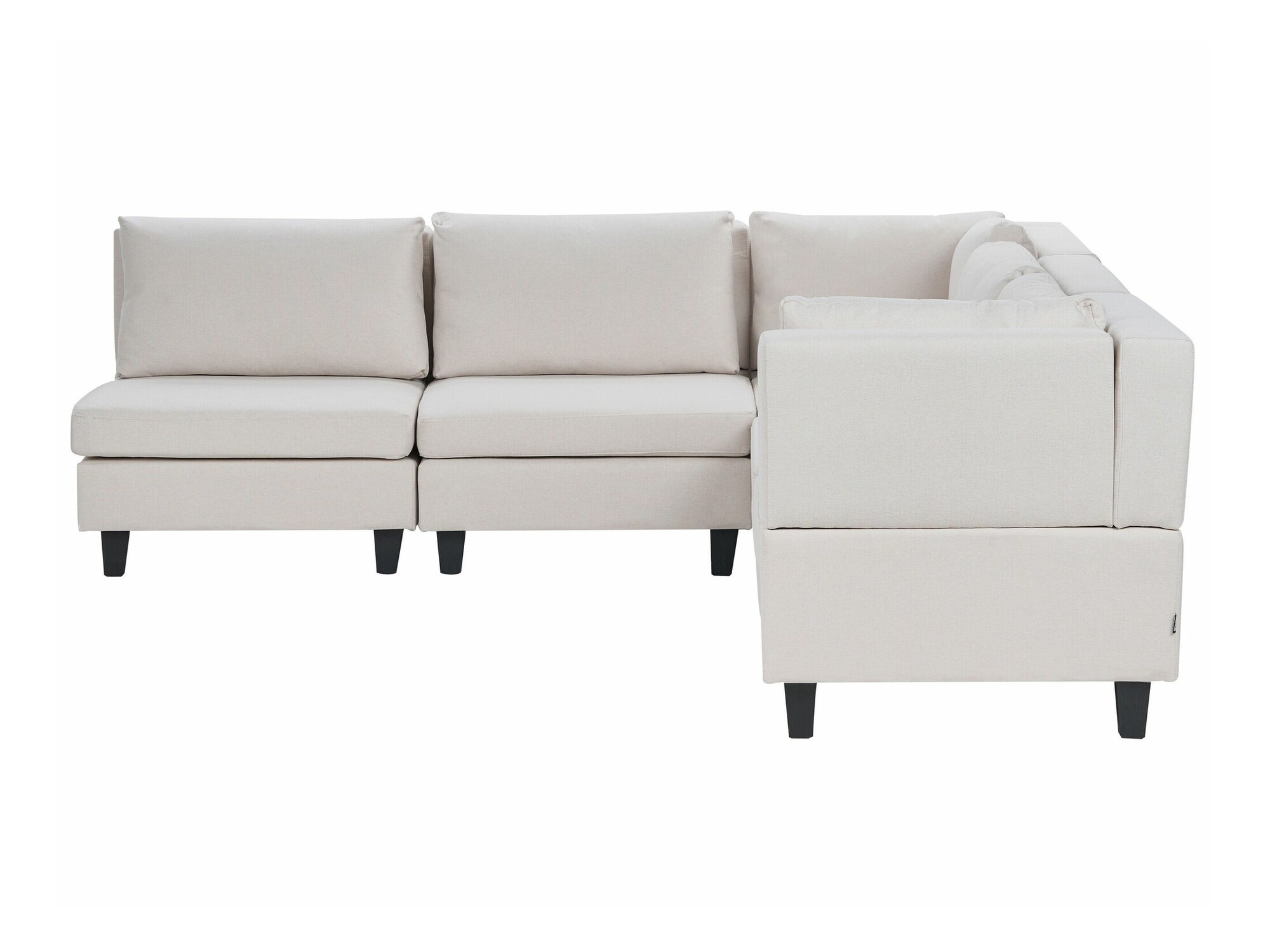 Модулен ъглов диван Elbmeli 109 (Бежов)