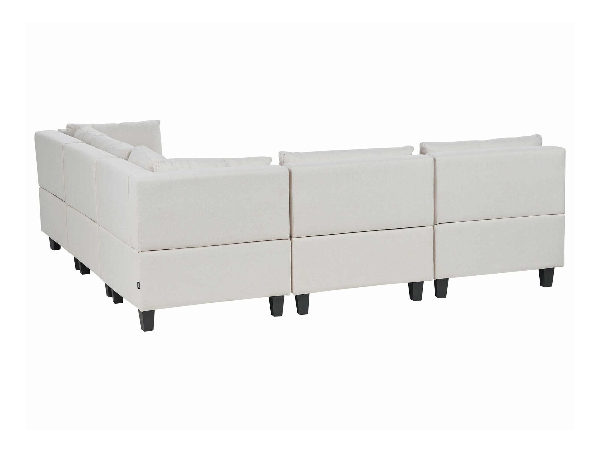 Модулен ъглов диван Elbmeli 109 (Бежов)