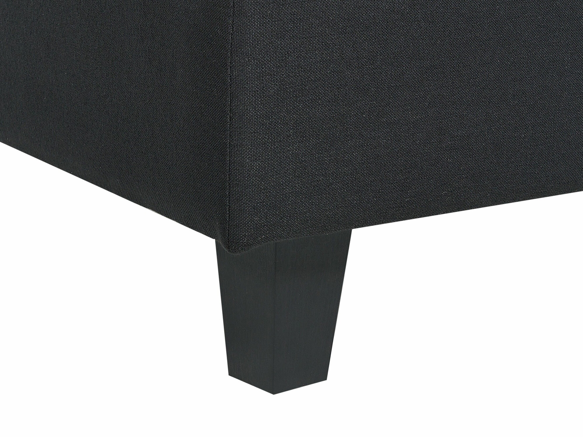 Модулен ъглов диван Elbmeli 109 (Черен)