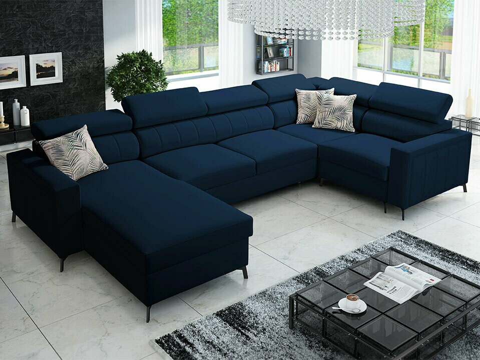 Ъглов диван Sarasota 153 (Mono 242 + Botanical 36)