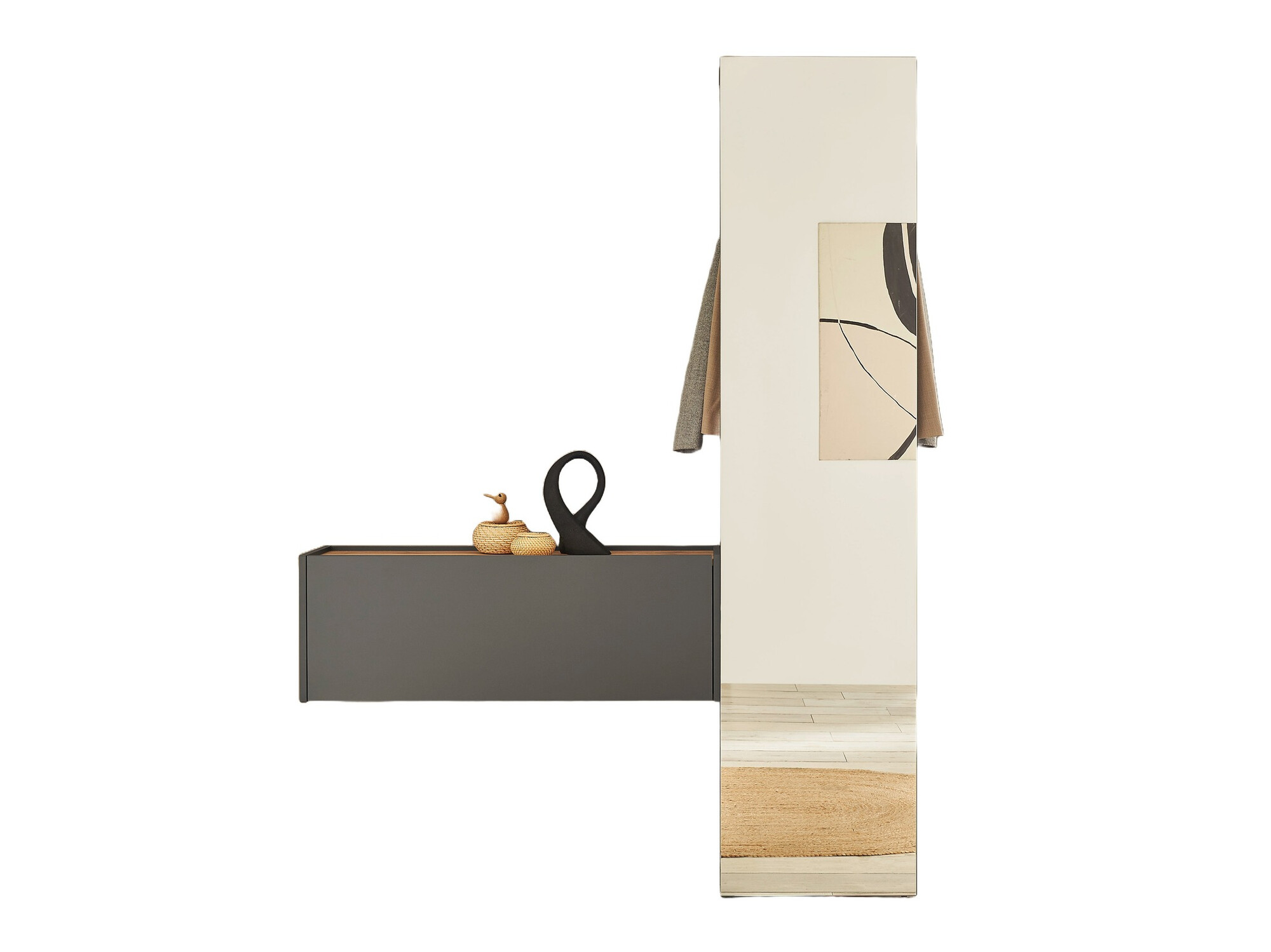 Комплект за антре Elbsori 166 (Антрацит)