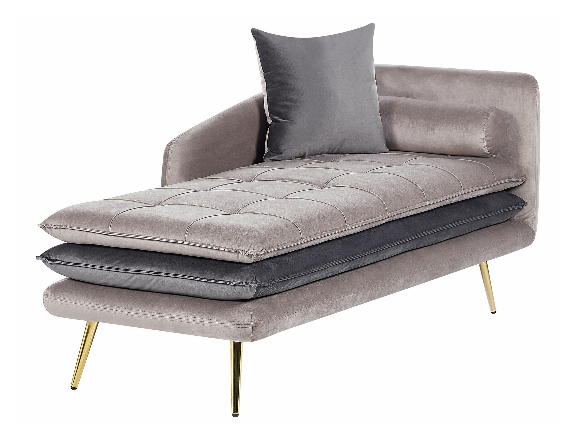 Кушетка Berwyn 1044 (Бежов + Сив)