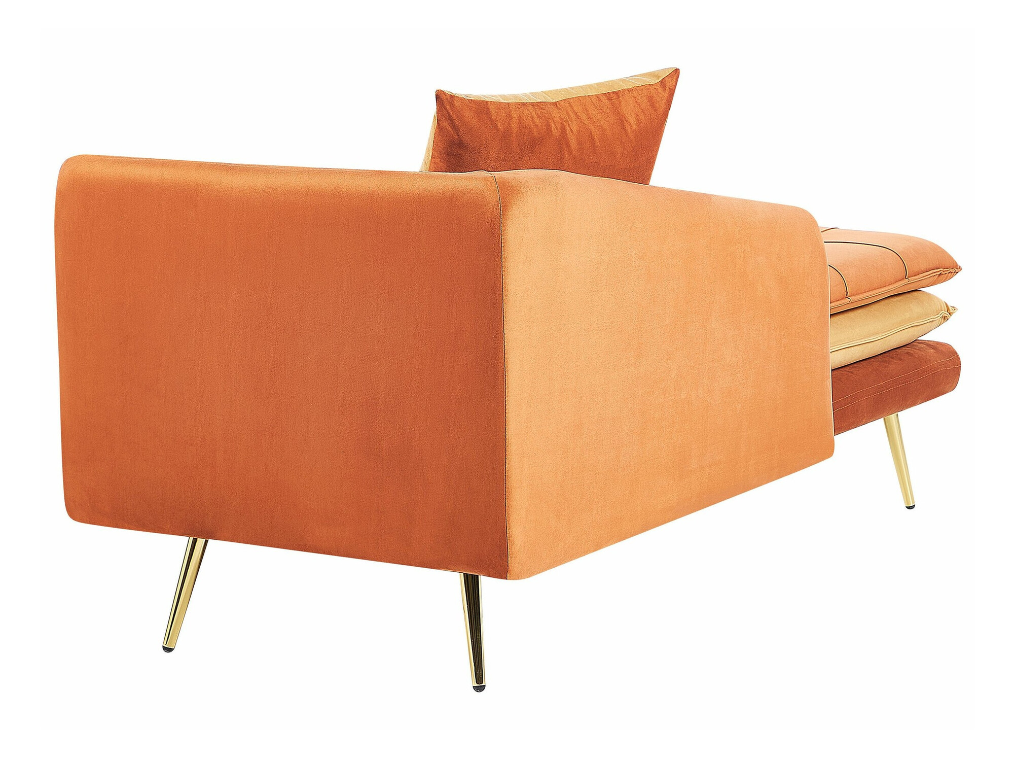 Кушетка Berwyn 1044 (Тъмно оранжево + Оранжев)