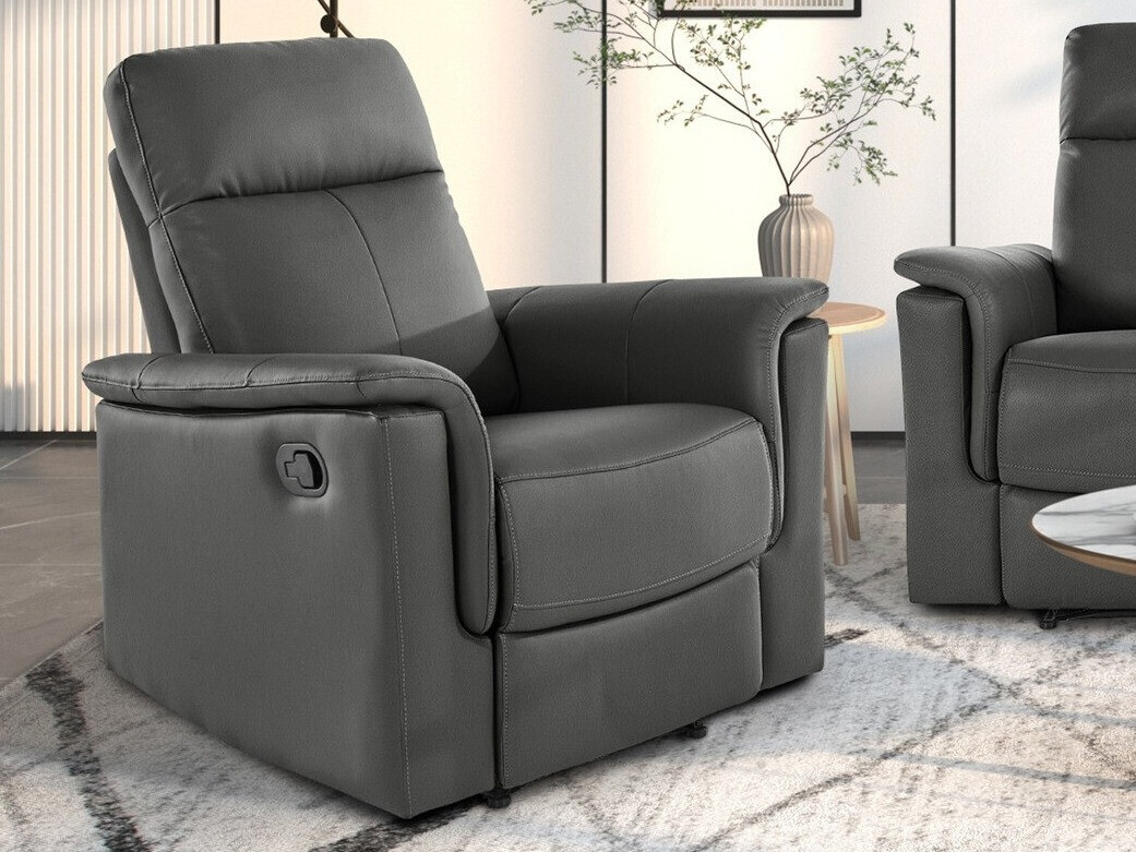 Реклайнер Denton 1372 (Сив)