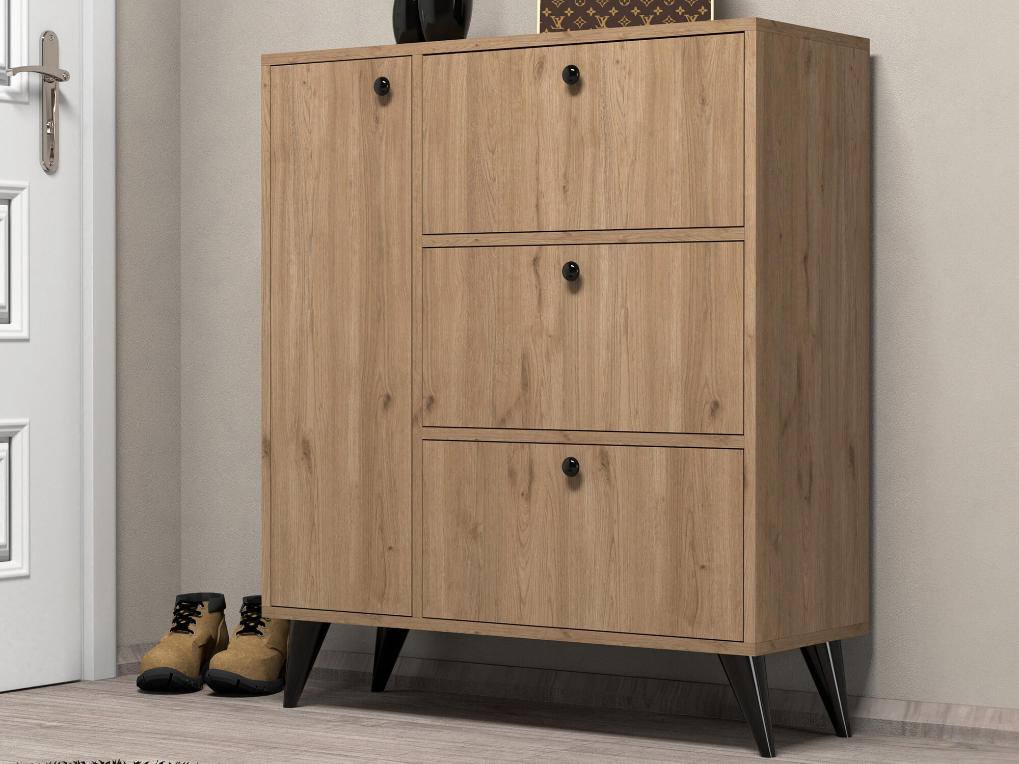 Етажерка за обувки Kailua 540 (Дъб)