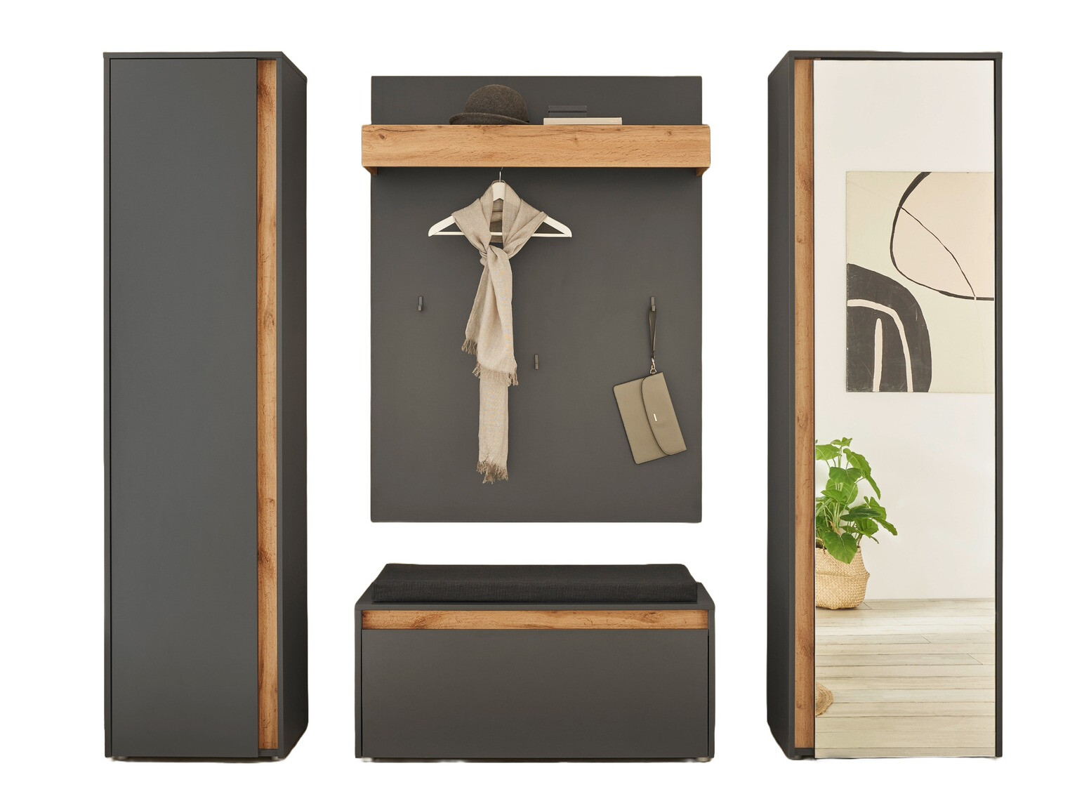 Комплект за антре Elbsori 169 (Антрацит)