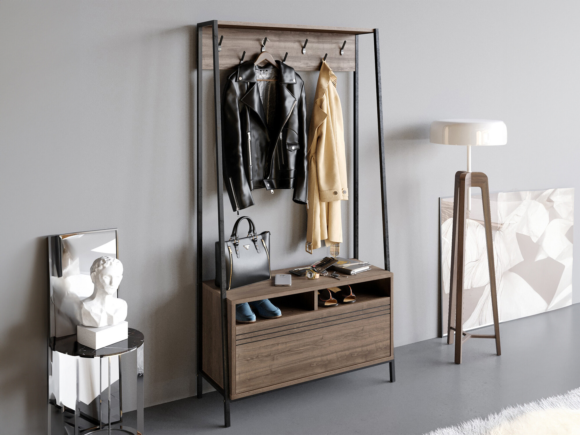 Комплект за антре Kailua 462 (Черен + Opex)